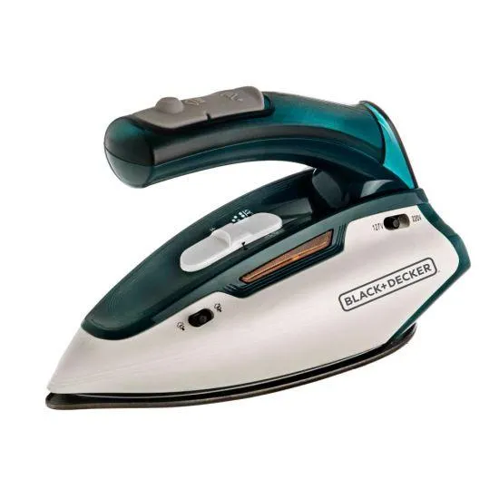 Ferro À Vapor Black+Decker 777 - Verde Cobalto