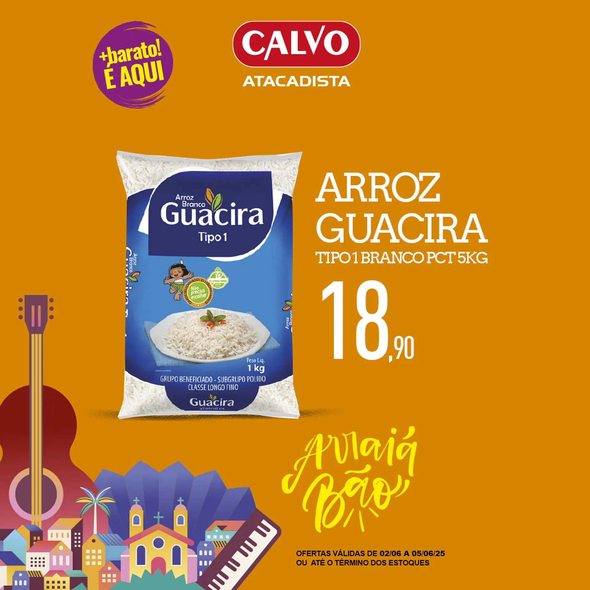 Encarte de Catálogo Calvo Atacadista 2 de junho até 5 de junho 2025 - Pagina 1