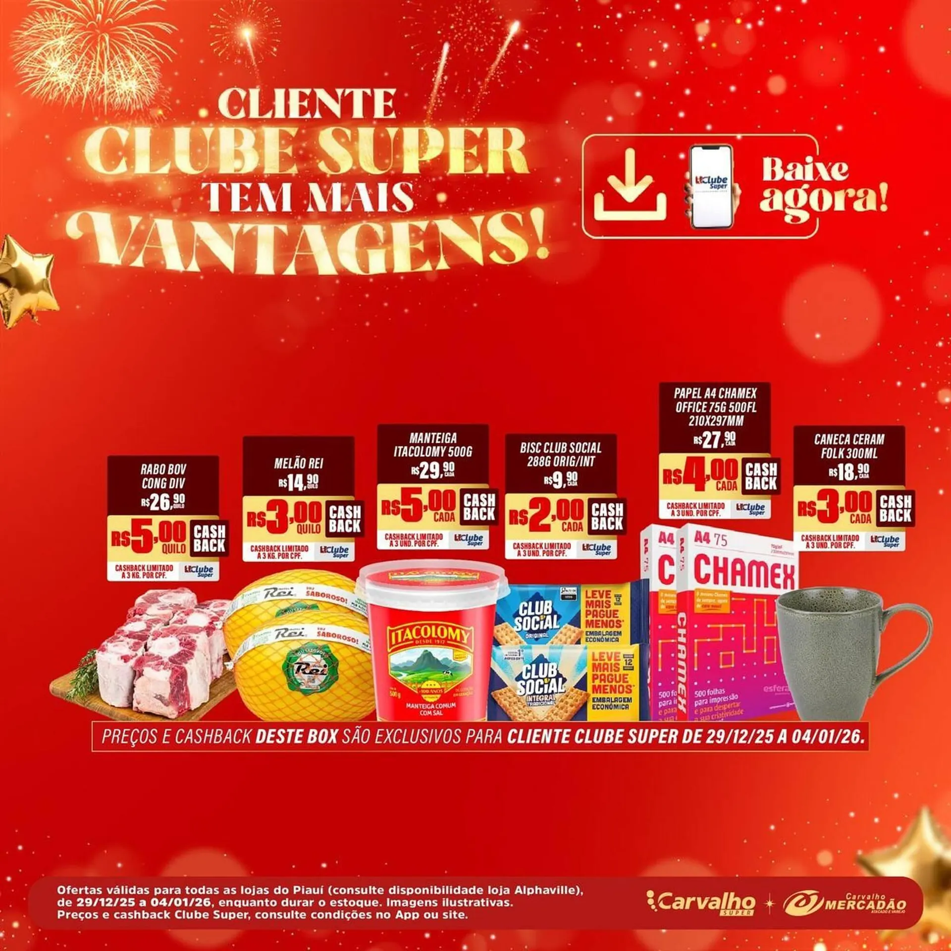 Encarte de Catálogo Carvalho Supermercado 29 de dezembro até 4 de janeiro 2026 - Pagina 8