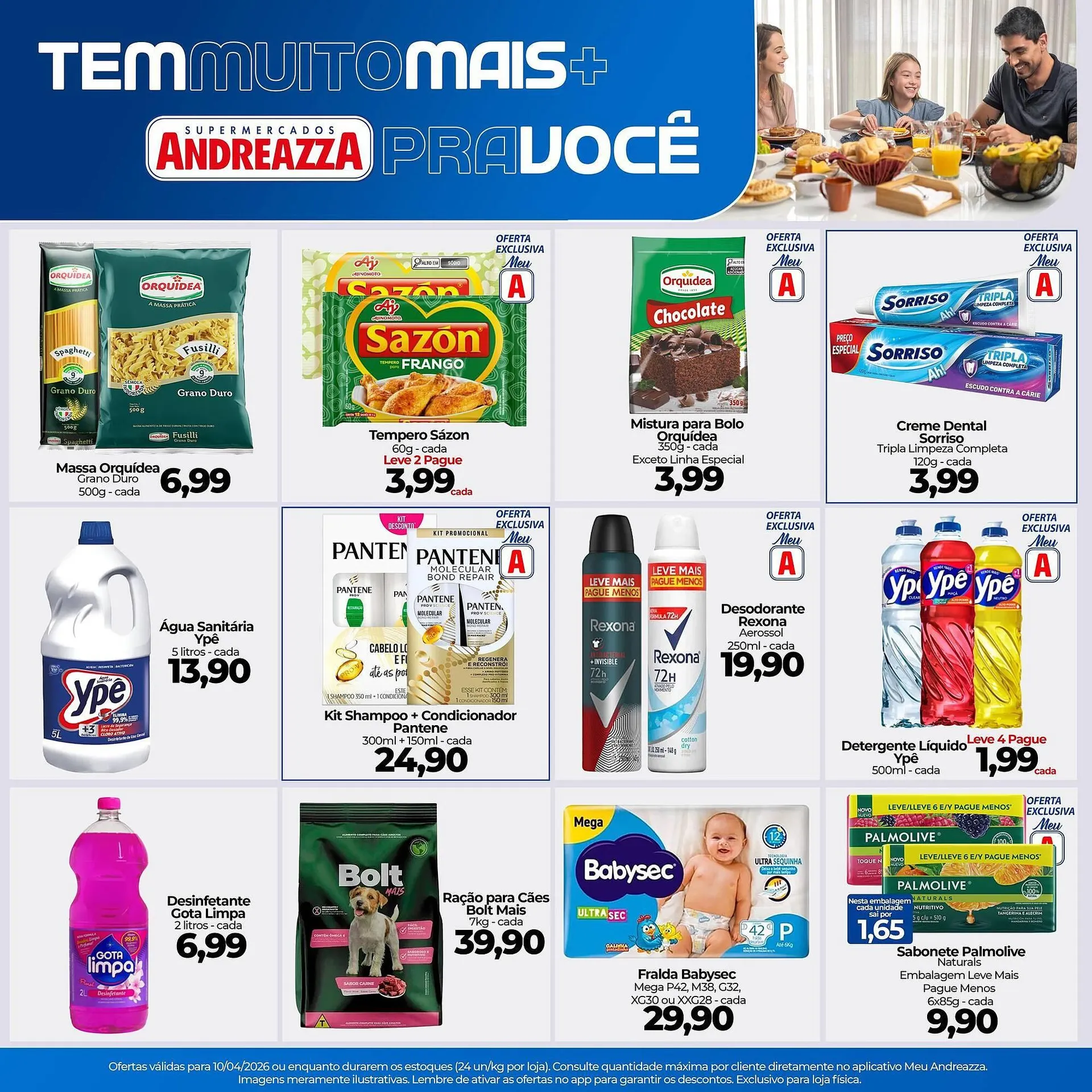 Encarte de Catálogo Supermercados Andreazza 10 de abril até 10 de abril 2026 - Pagina 2