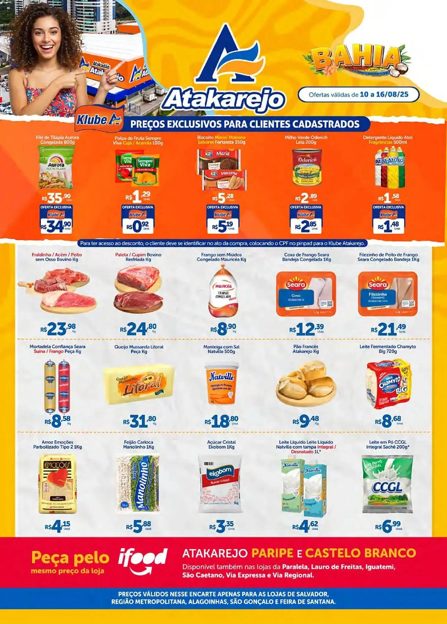 Encarte de Catálogo Atakarejo 10 de agosto até 18 de agosto 2025 - Pagina 1