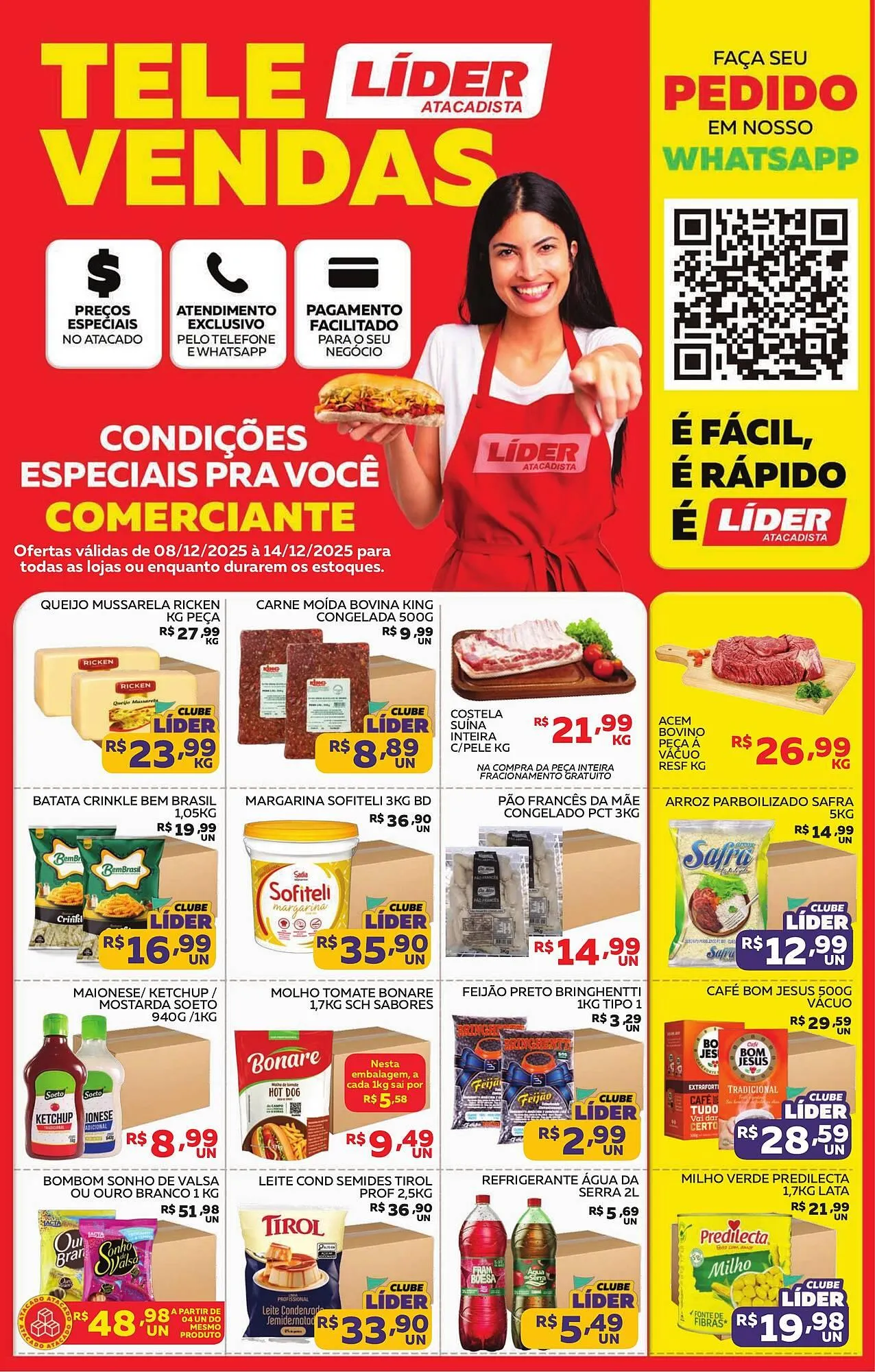 Encarte de Encarte Lider Atacadista 8 de dezembro até 14 de dezembro 2025 - Pagina 1