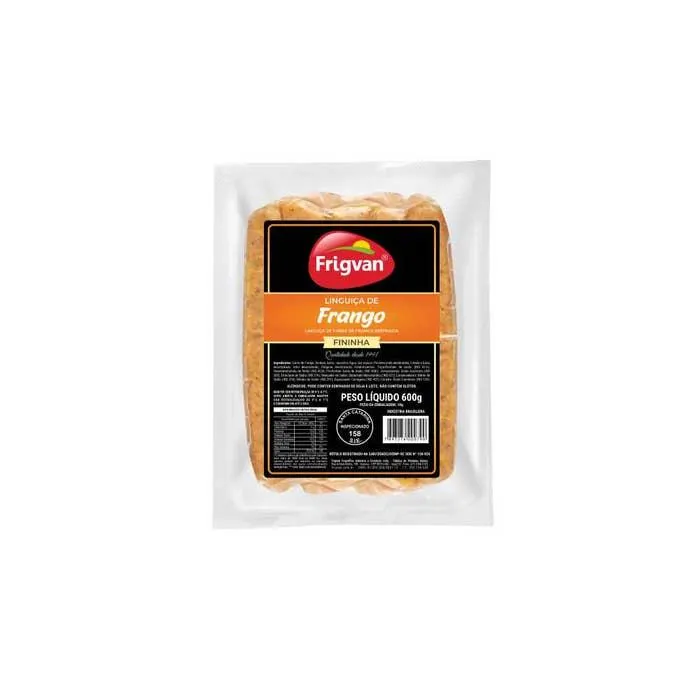 Linguiça De Frango Frigvan Fina 600g