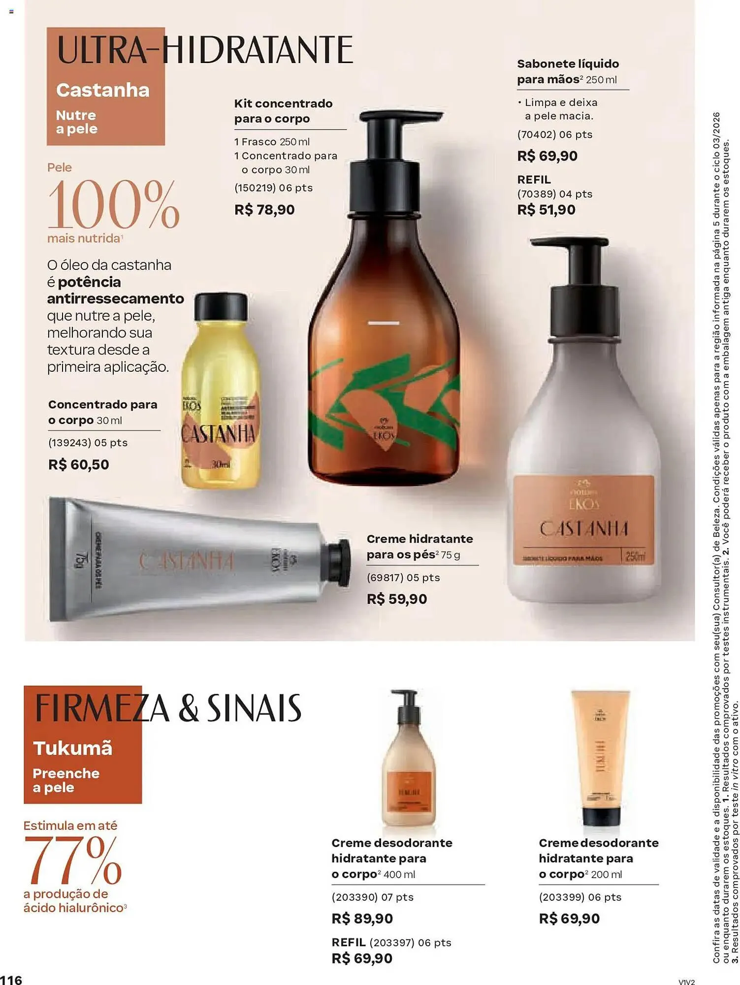 Encarte de Catálogo Natura 4 de fevereiro até 25 de fevereiro 2026 - Pagina 116
