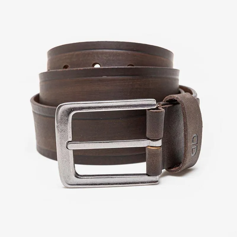 Cinto Largo Garage Marrom