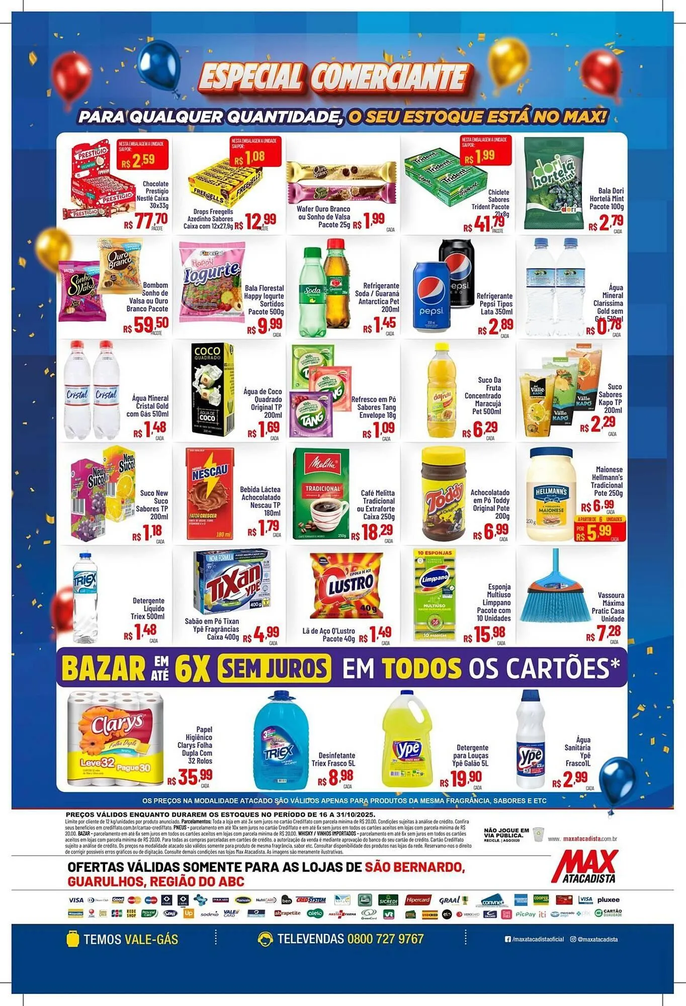 Encarte de Encarte Max Atacadista 16 de outubro até 31 de outubro 2025 - Pagina 4