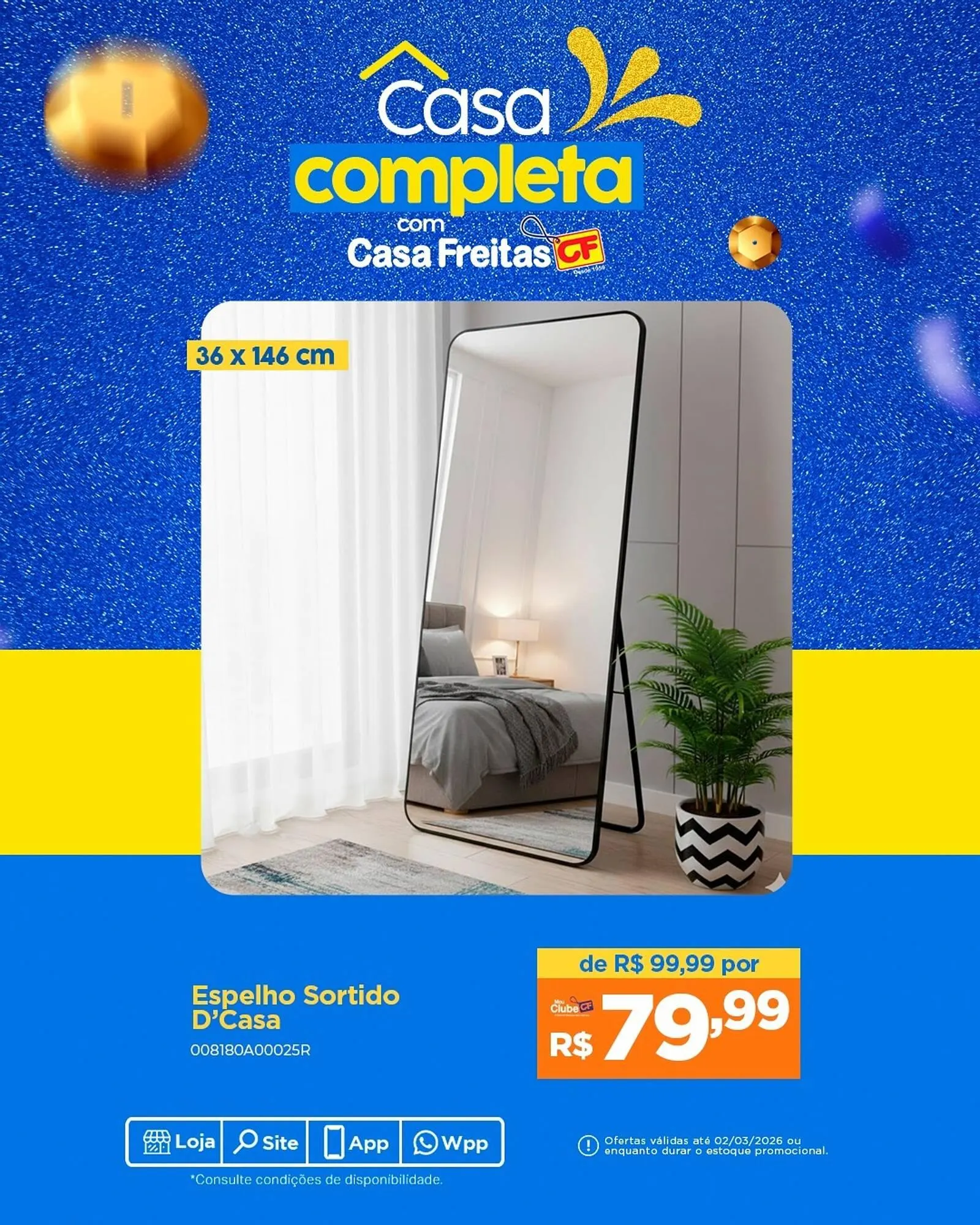 Encarte de Catálogo Casa Freitas 19 de fevereiro até 2 de março 2026 - Pagina 1