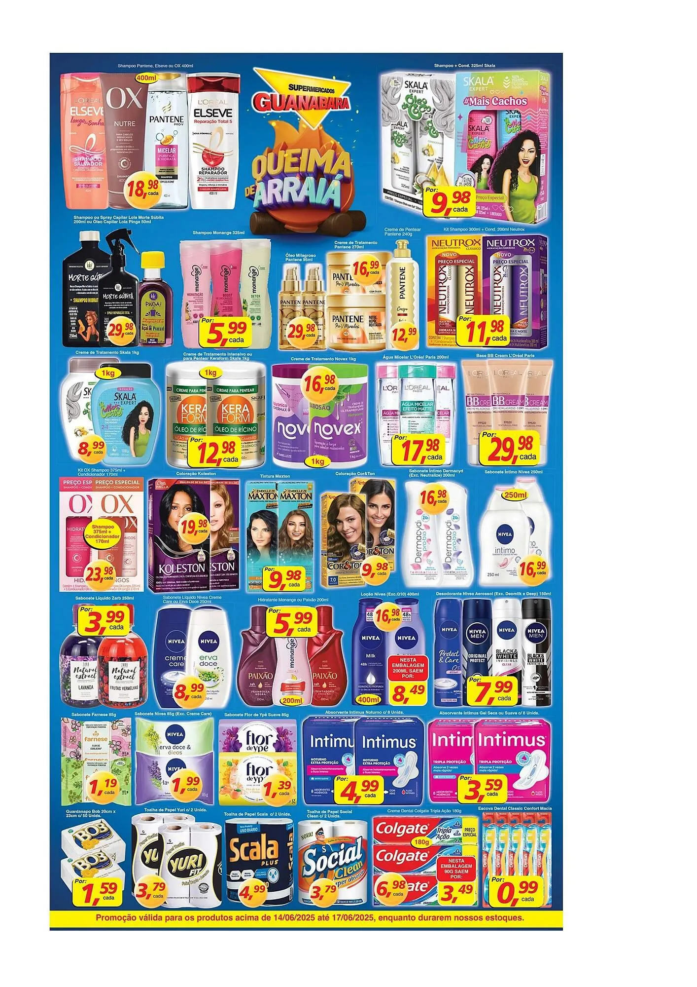 Encarte de Catálogo Supermercados Guanabara 14 de junho até 17 de junho 2025 - Pagina 8