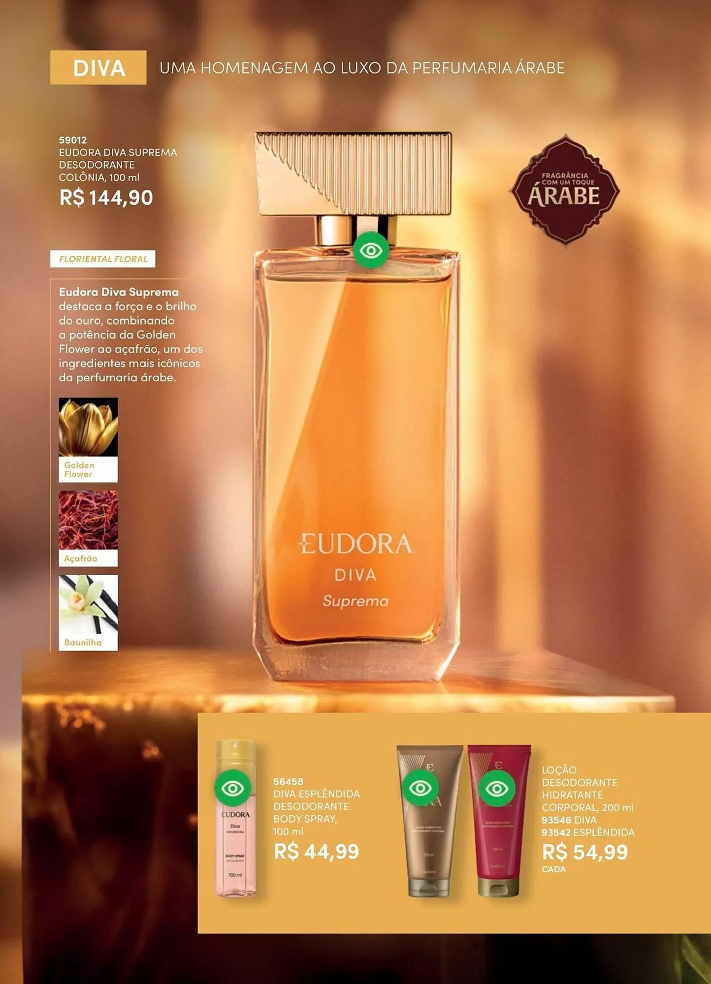 Encarte de Catálogo Eudora 1 de abril até 1 de maio 2026 - Pagina 98