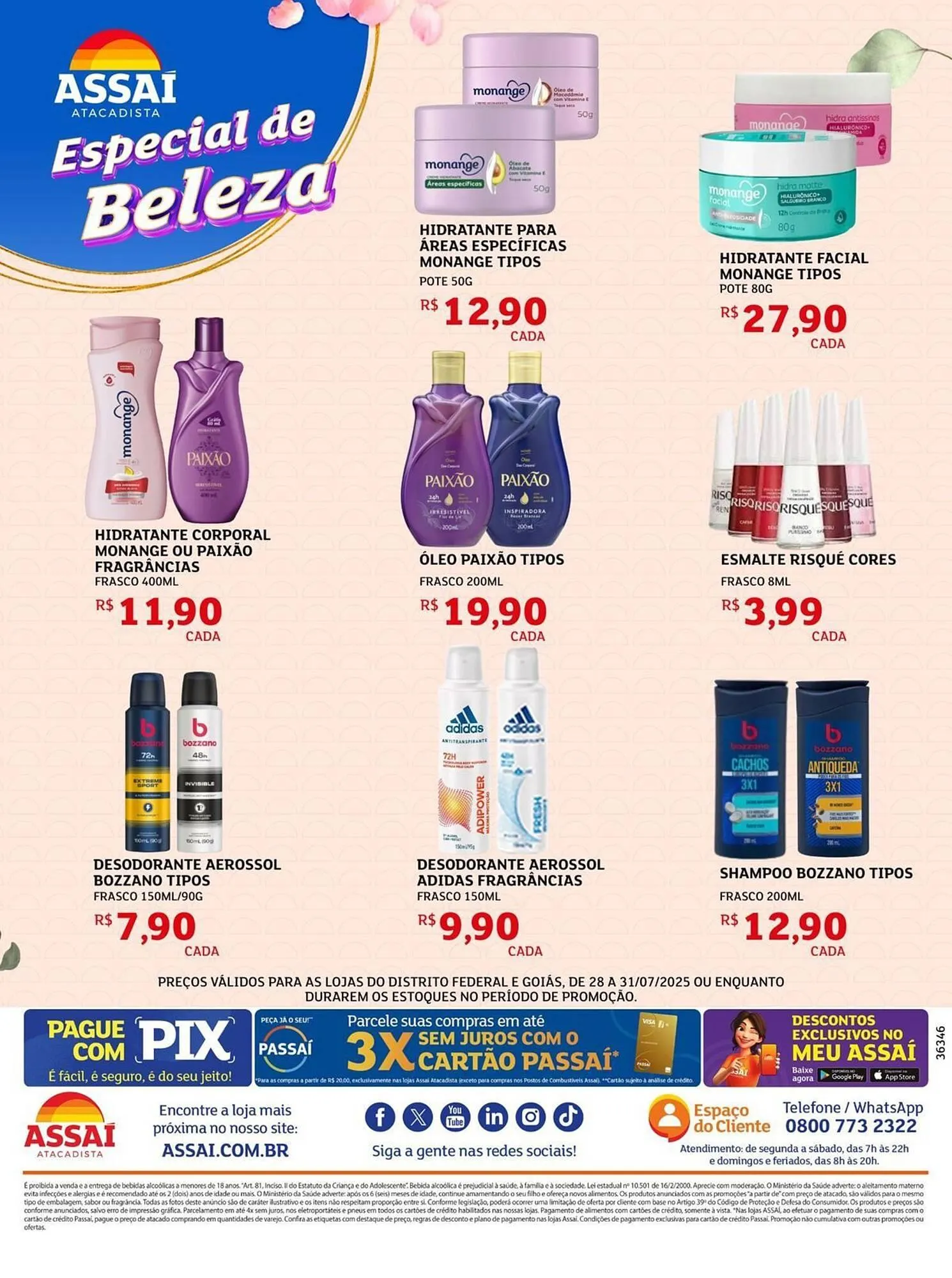 Encarte de Catálogo Assaí Atacadista 28 de julho até 31 de julho 2025 - Pagina 2