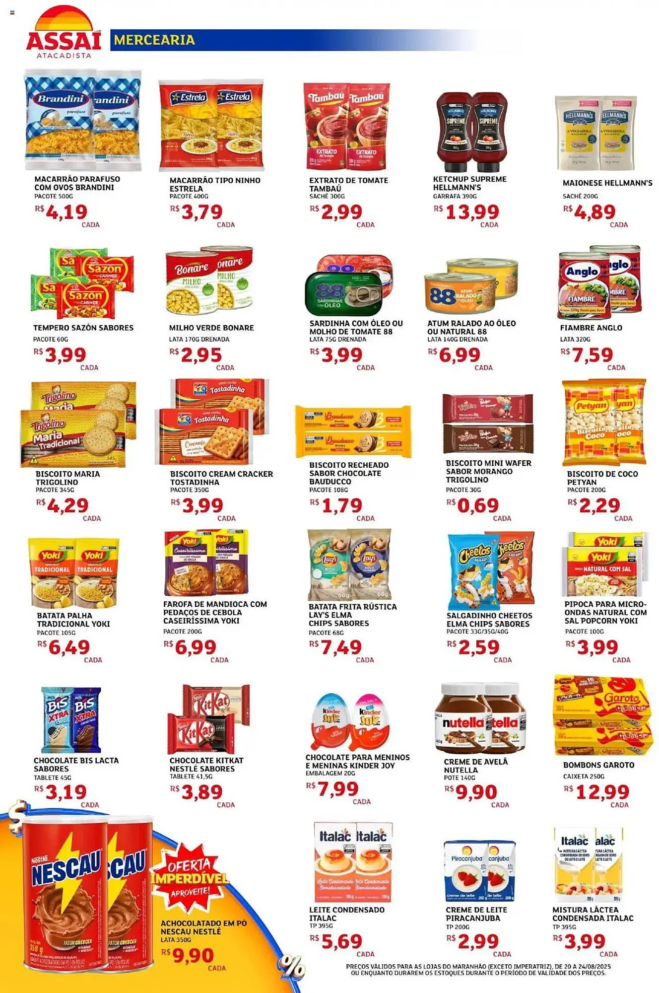 Encarte de Catálogo Assaí Atacadista 20 de agosto até 24 de agosto 2025 - Pagina 2