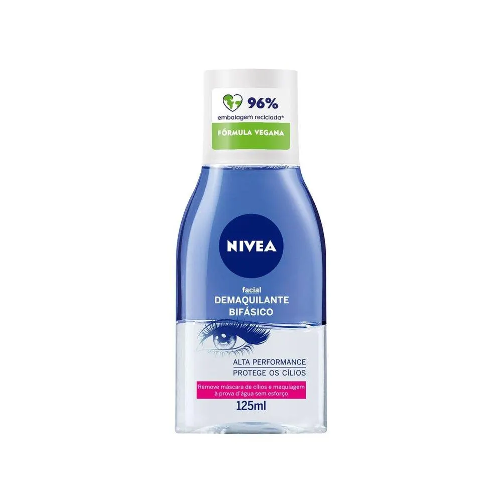 Locao Demaquiante Nivea 125ml Para Olhos Bifasico