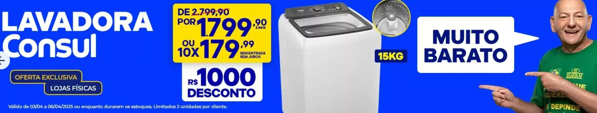 Encarte de Ofertas Lojas Havan 3 de abril até 6 de abril 2025 - Pagina 2