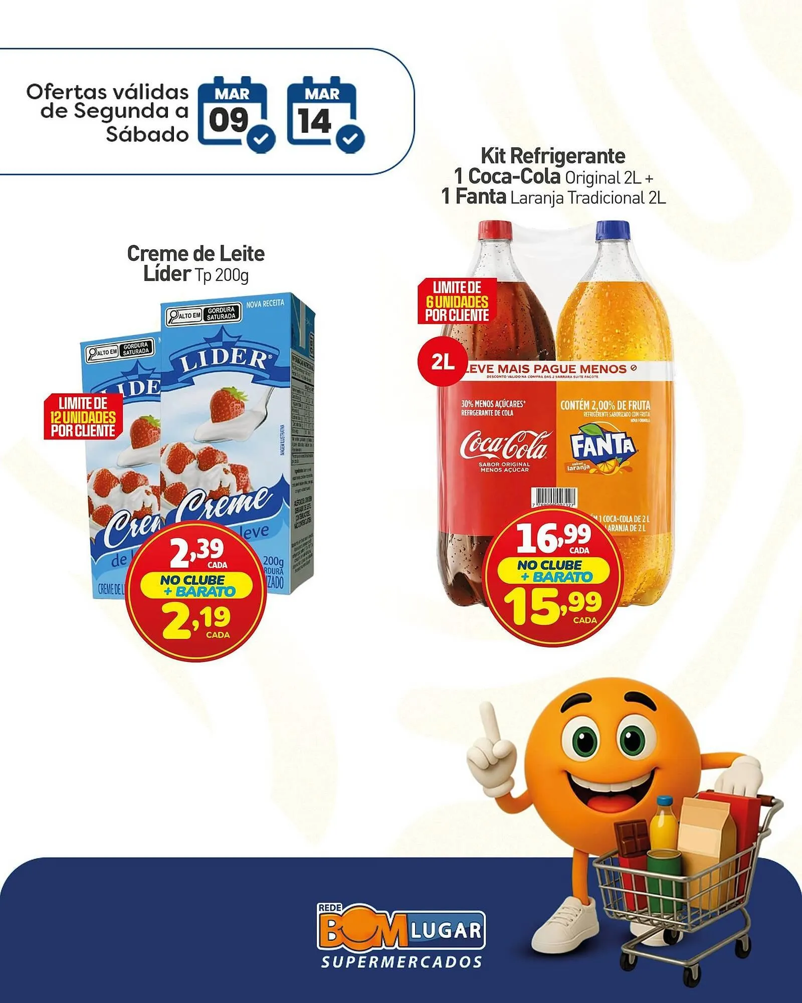 Encarte de Folheto Rede Bom Lugar 9 de março até 14 de março 2026 - Pagina 2