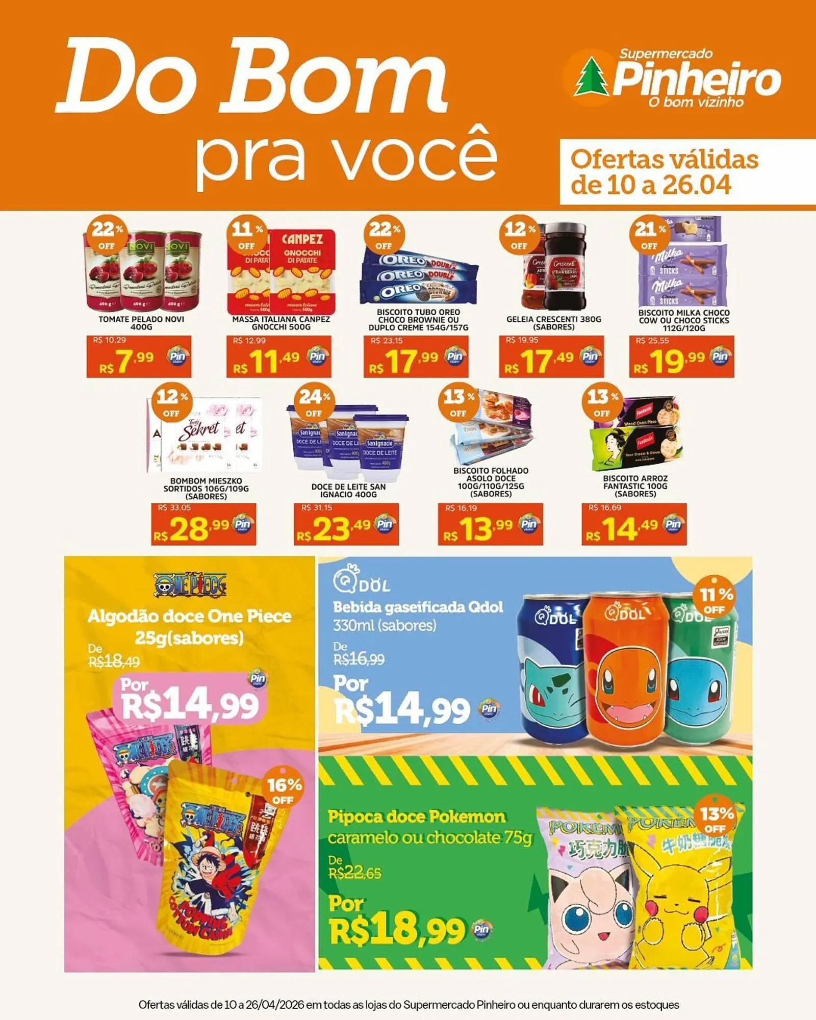 Encarte de Encarte Pinheiro Supermercado 11 de abril até 26 de abril 2026 - Pagina 2