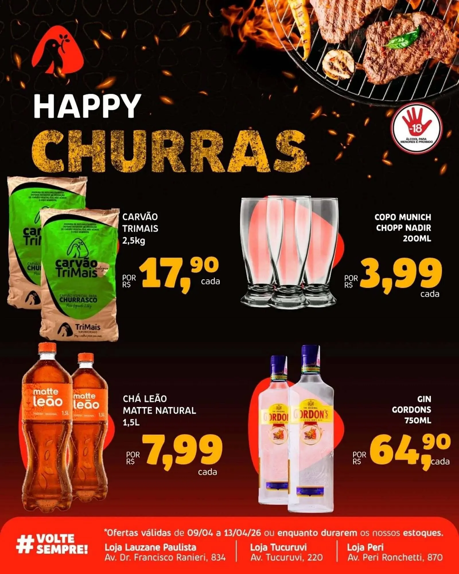 Encarte de Catálogo Trimais Supermercado 10 de abril até 13 de abril 2026 - Pagina 3