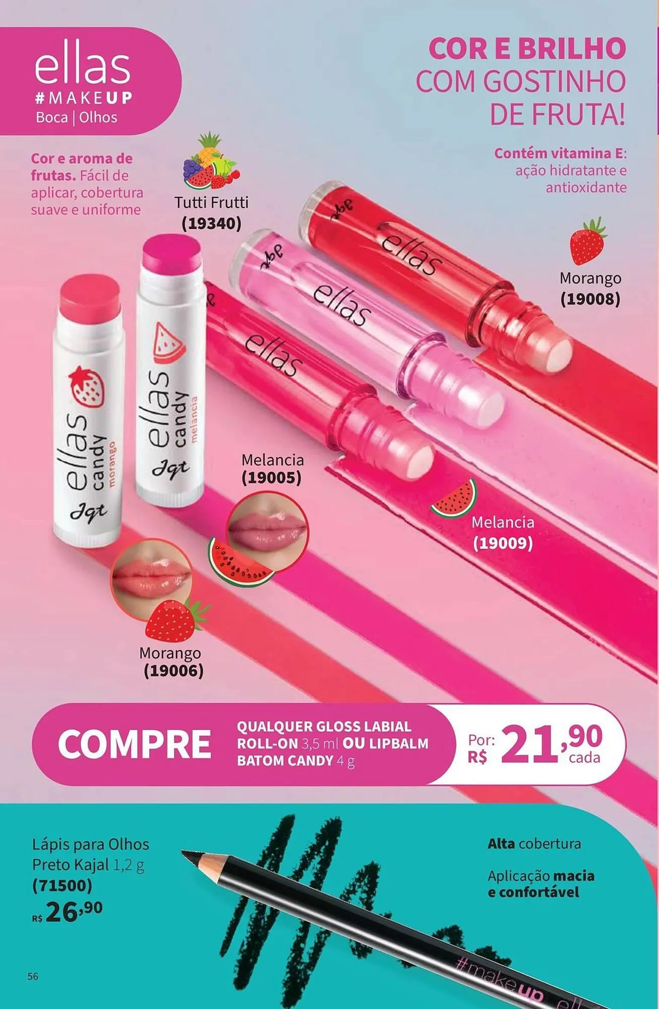 Encarte de Catálogo Jequiti 1 de novembro até 30 de novembro 2025 - Pagina 56