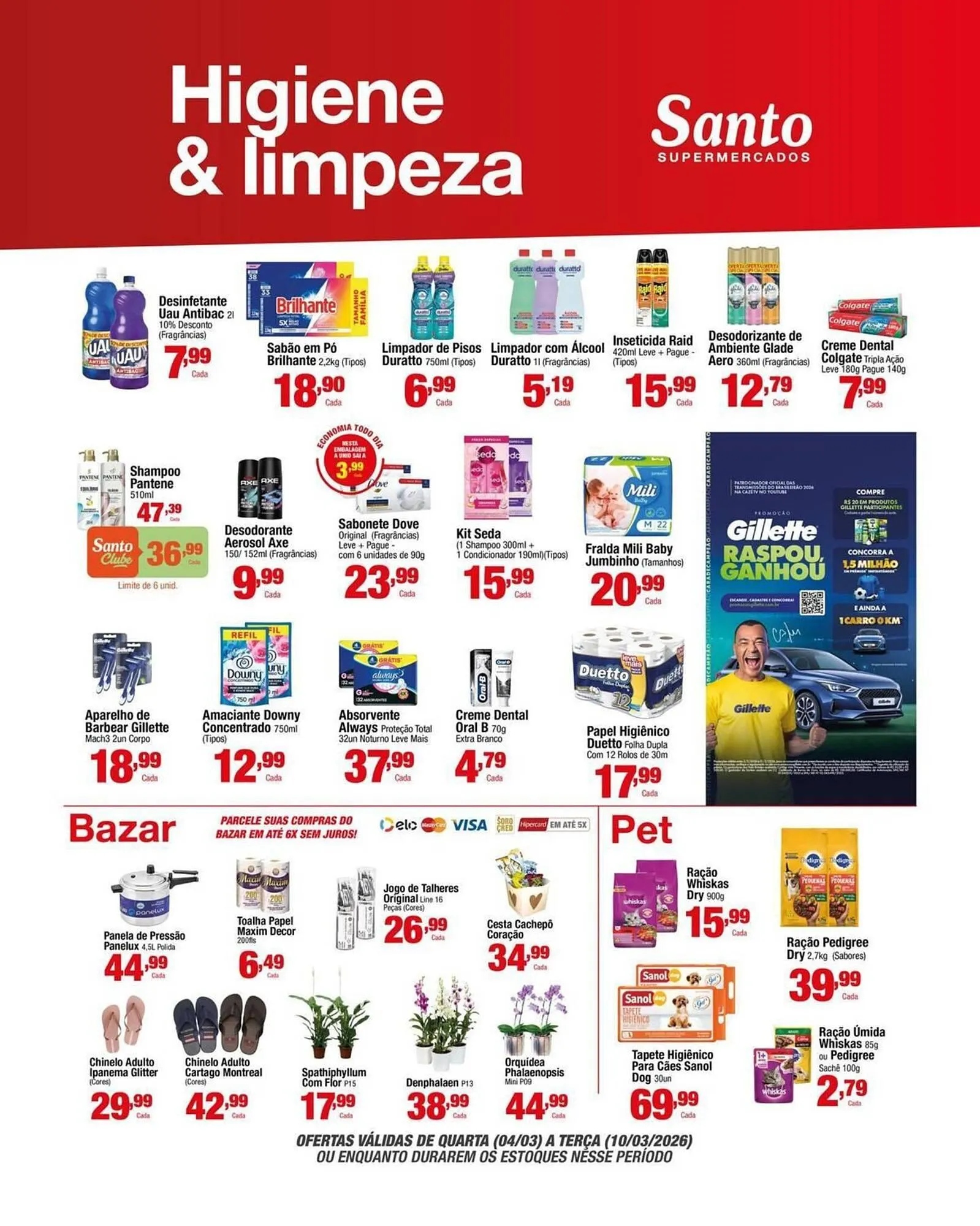 Encarte de Catálogo Santo Supermercados 1 de março até 31 de março 2026 - Pagina 10