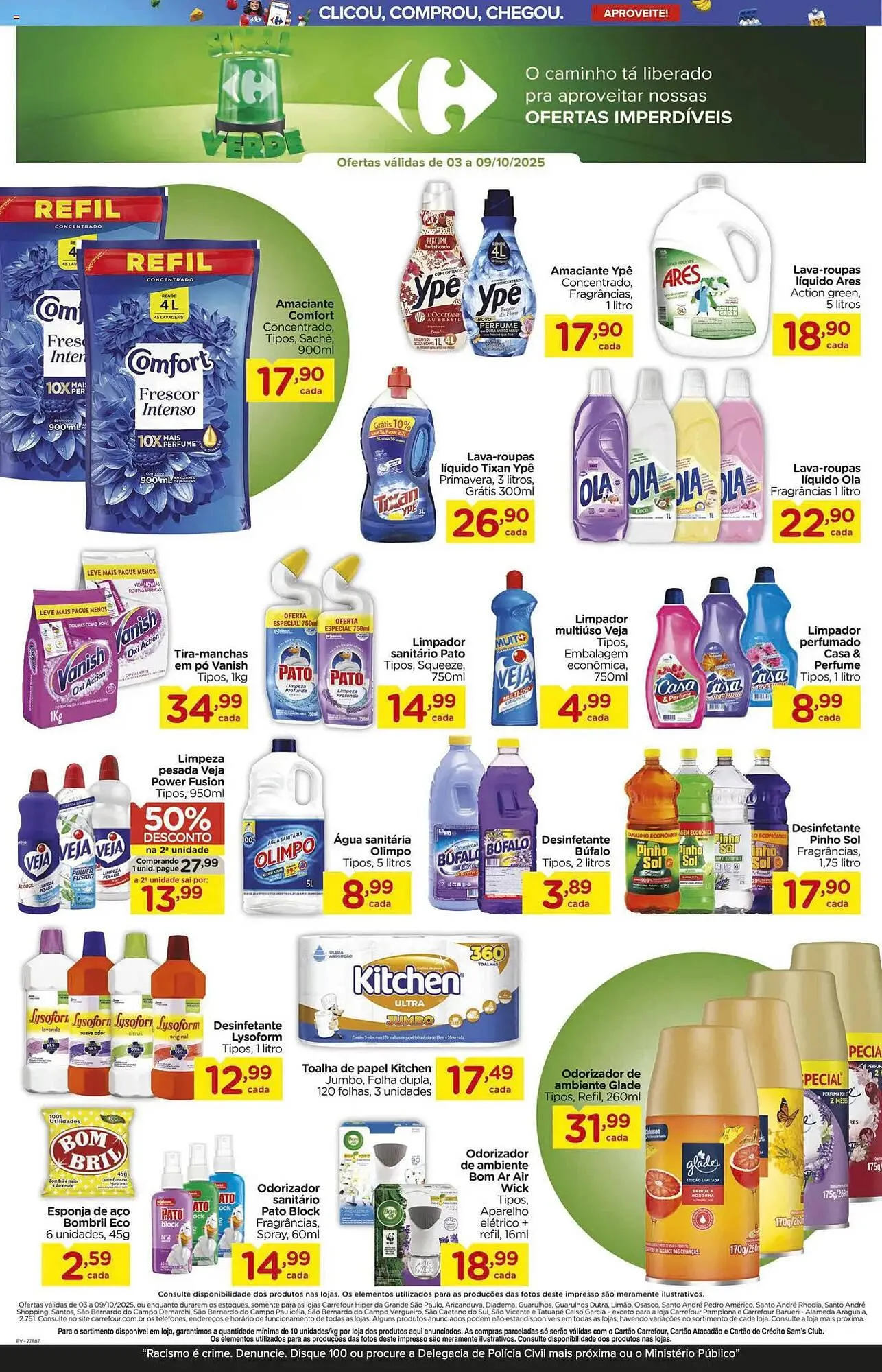 Encarte de Folheto Carrefour 3 de outubro até 9 de outubro 2025 - Pagina 18