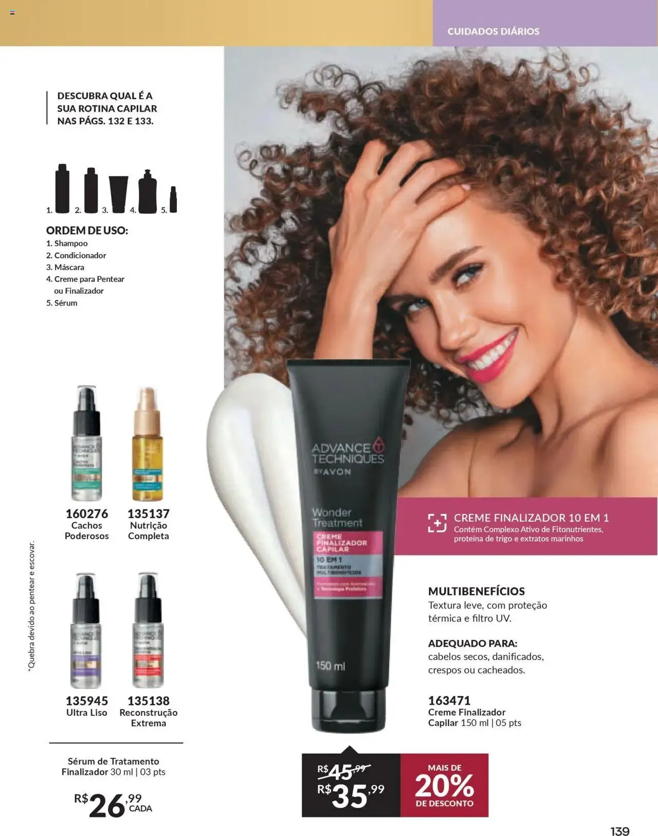 Encarte de Avon - Campanha 07 3 de abril até 1 de maio 2025 - Pagina 139