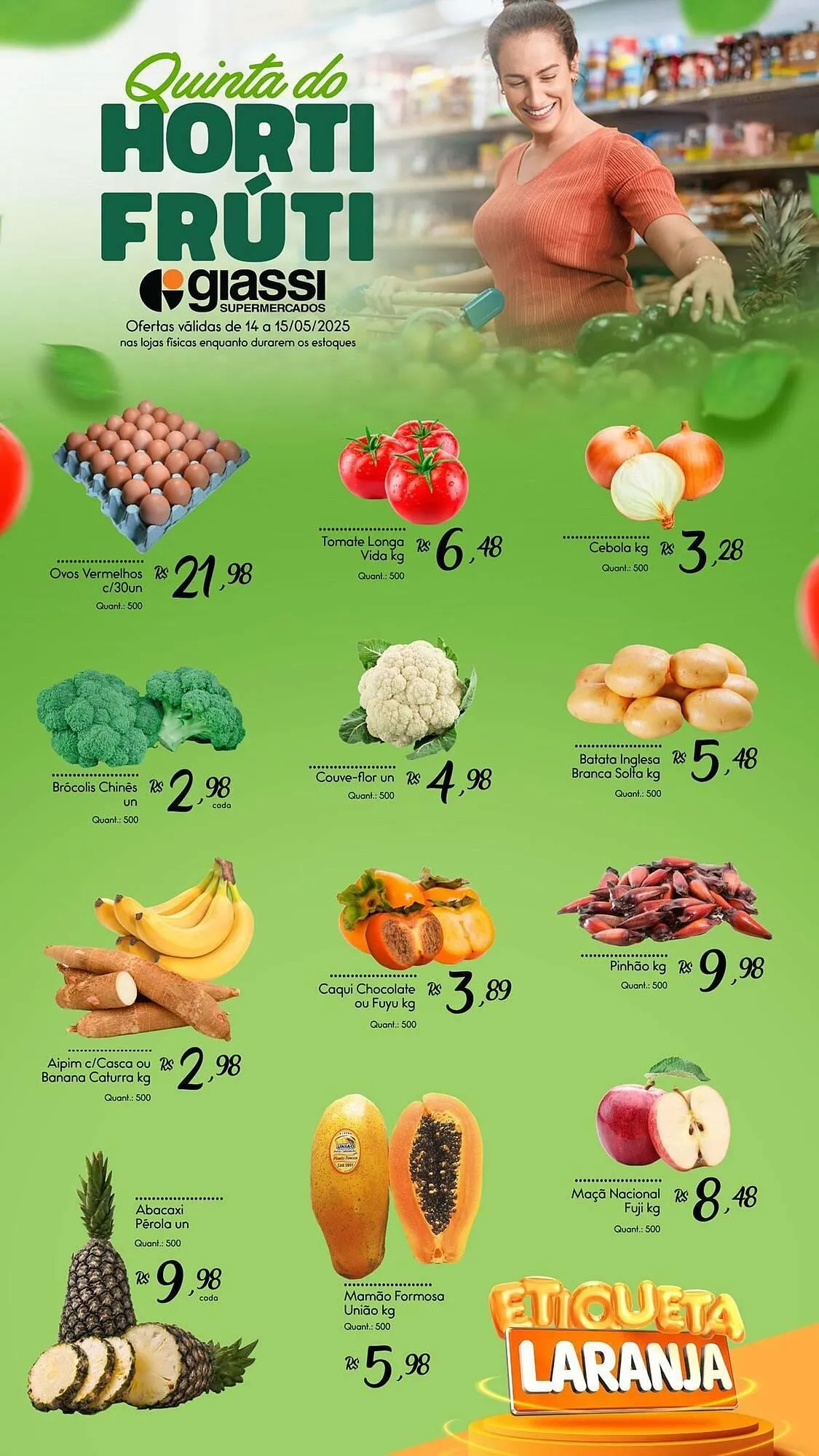 Encarte de Catálogo Giassi Supermercados 14 de maio até 15 de maio 2025 - Pagina 2