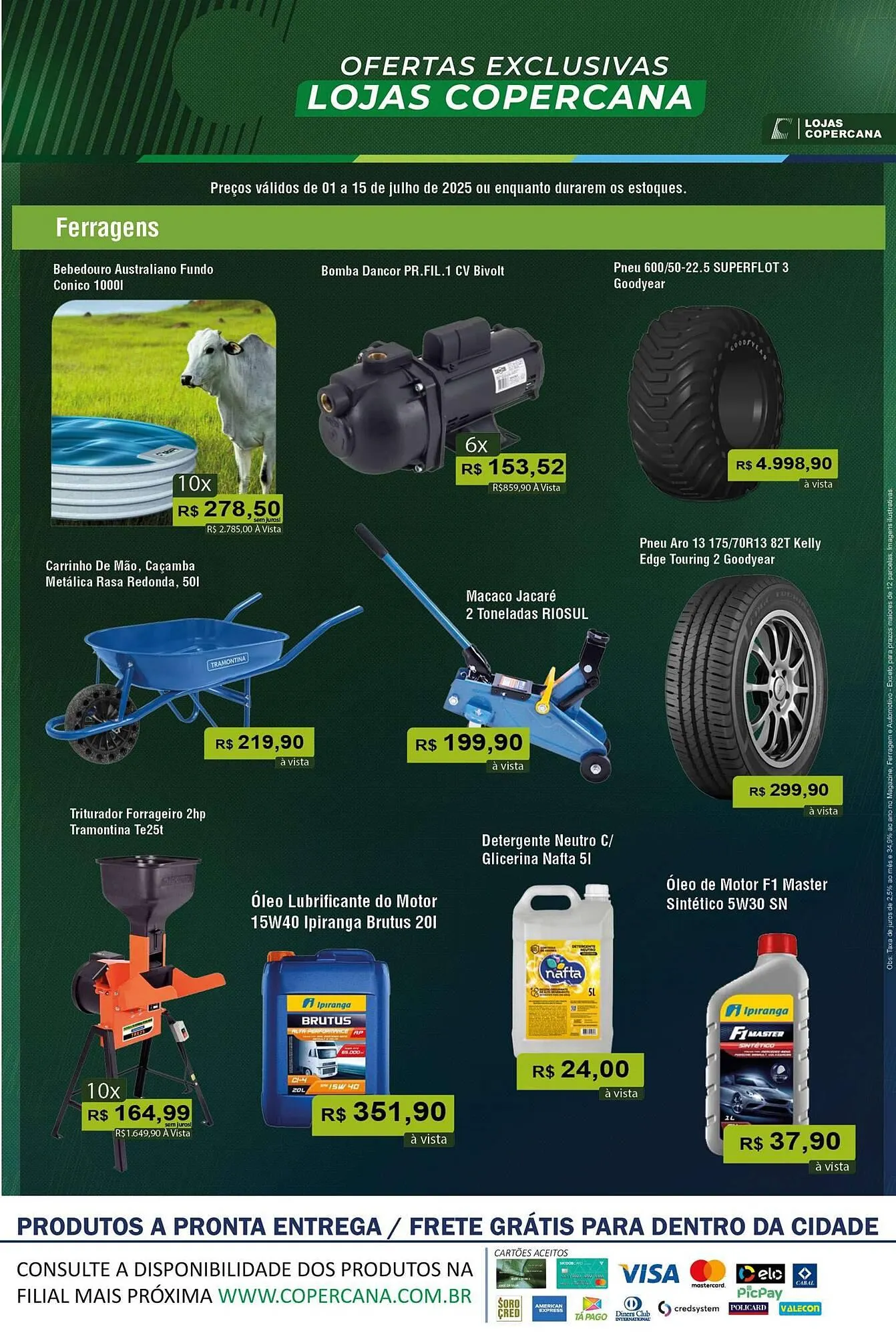 Encarte de Catálogo Copercana 1 de julho até 15 de julho 2025 - Pagina 1
