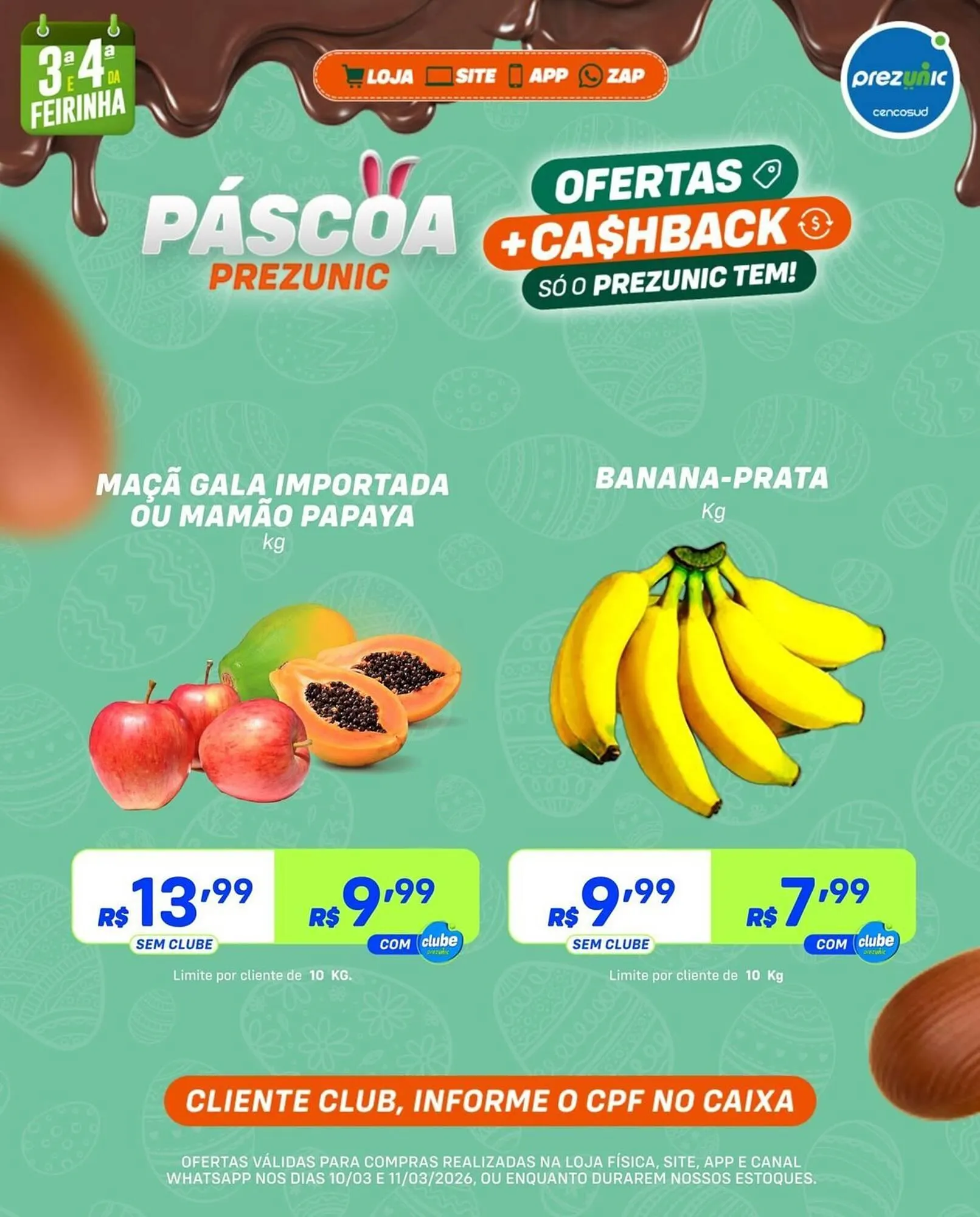 Encarte de Encarte Prezunic 10 de março até 11 de março 2026 - Pagina 5