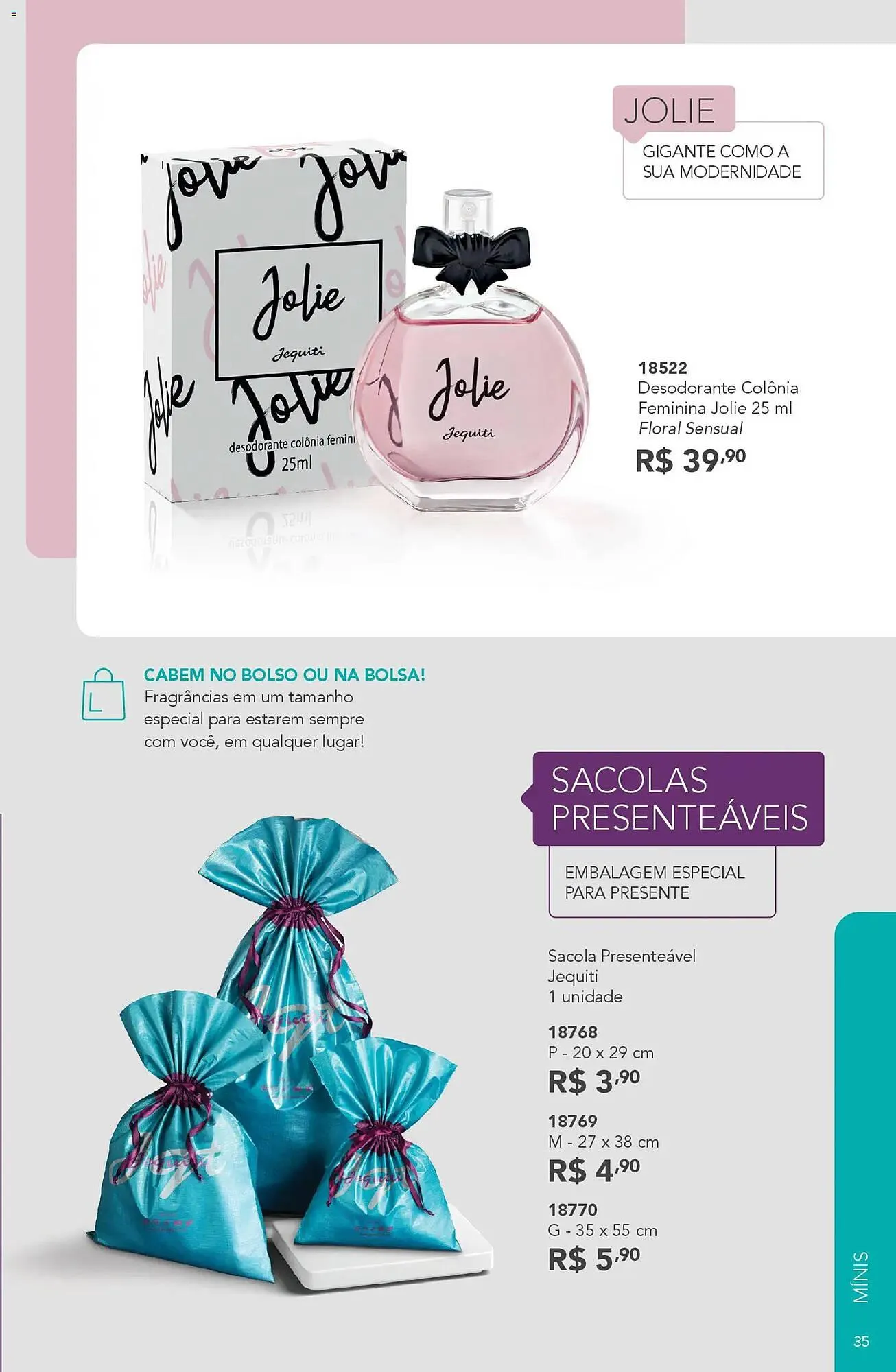 Encarte de Catálogo Jequiti 30 de janeiro até 20 de fevereiro 2026 - Pagina 35