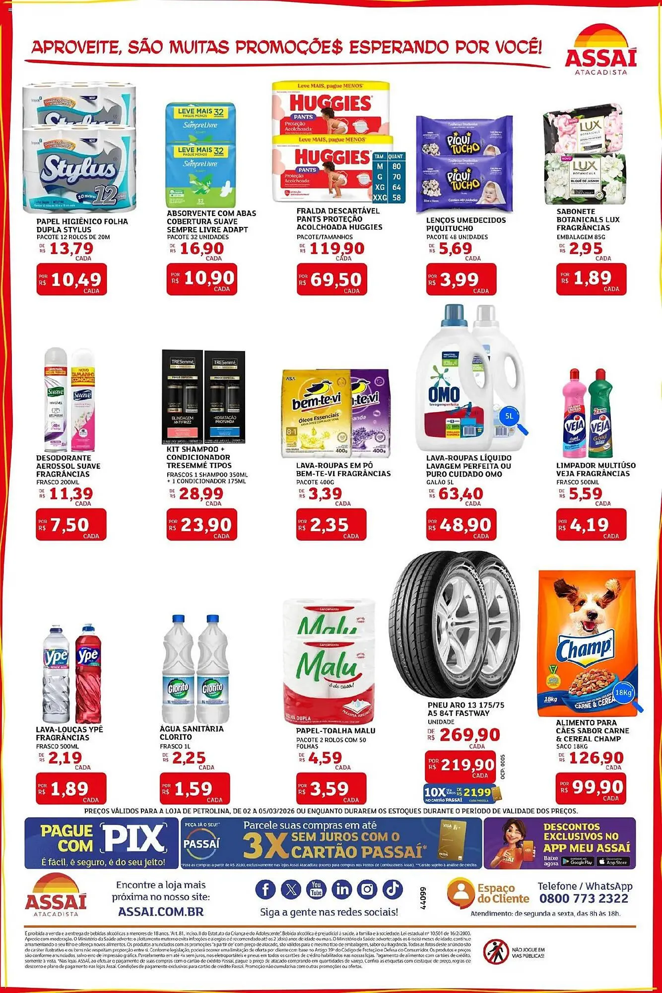 Encarte de Encarte Assaí Atacadista 2 de março até 5 de março 2026 - Pagina 4
