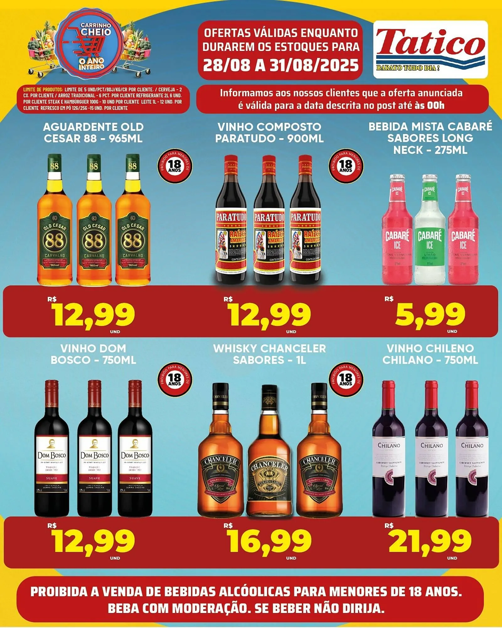 Encarte de Catálogo Tatico 28 de agosto até 31 de agosto 2025 - Pagina 3