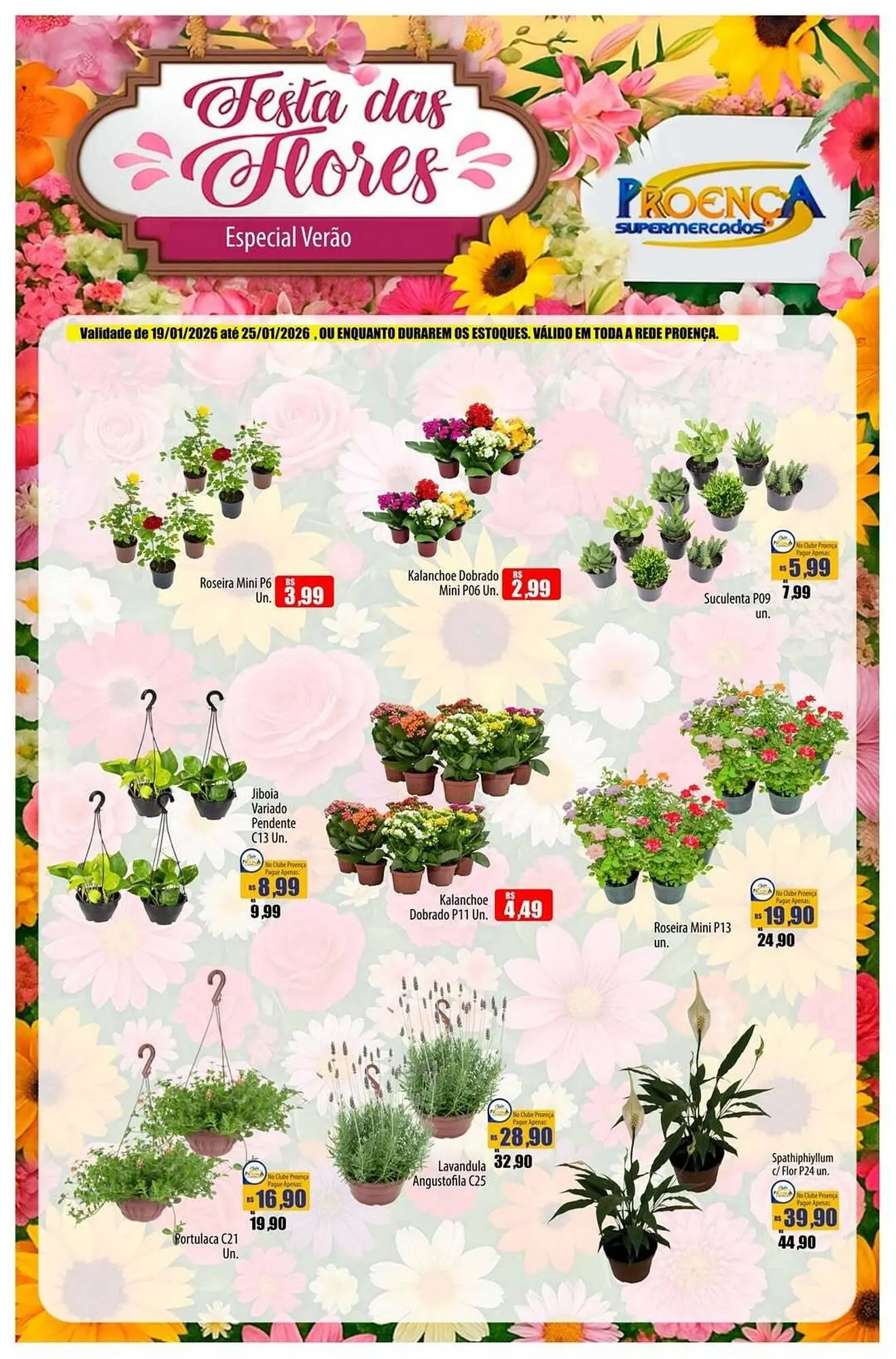 Encarte de Catálogo Proença Supermercados 19 de janeiro até 25 de janeiro 2026 - Pagina 1