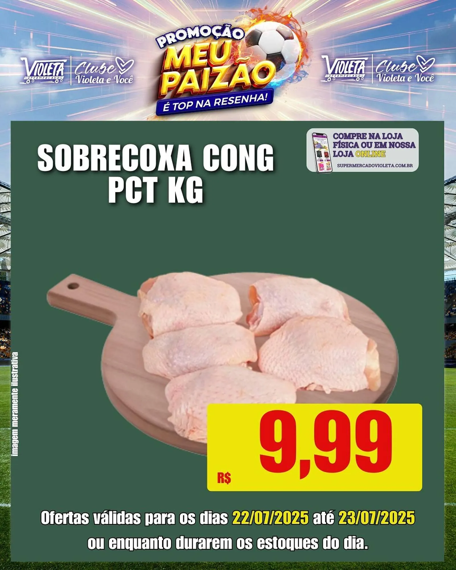 Encarte de Catálogo Violeta Supermercados 22 de julho até 23 de julho 2025 - Pagina 2