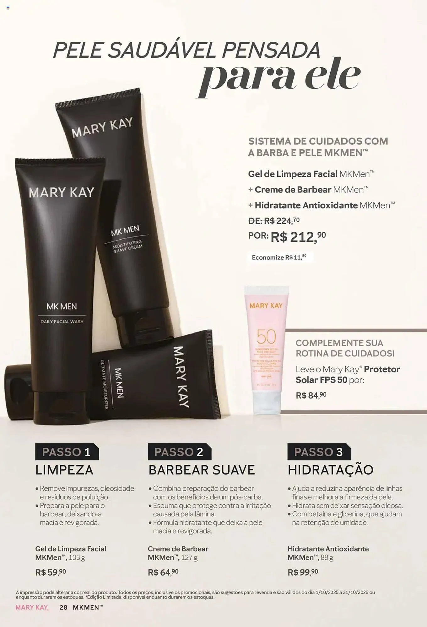 Encarte de Revista Mary Kay 1 de outubro até 1 de novembro 2025 - Pagina 28
