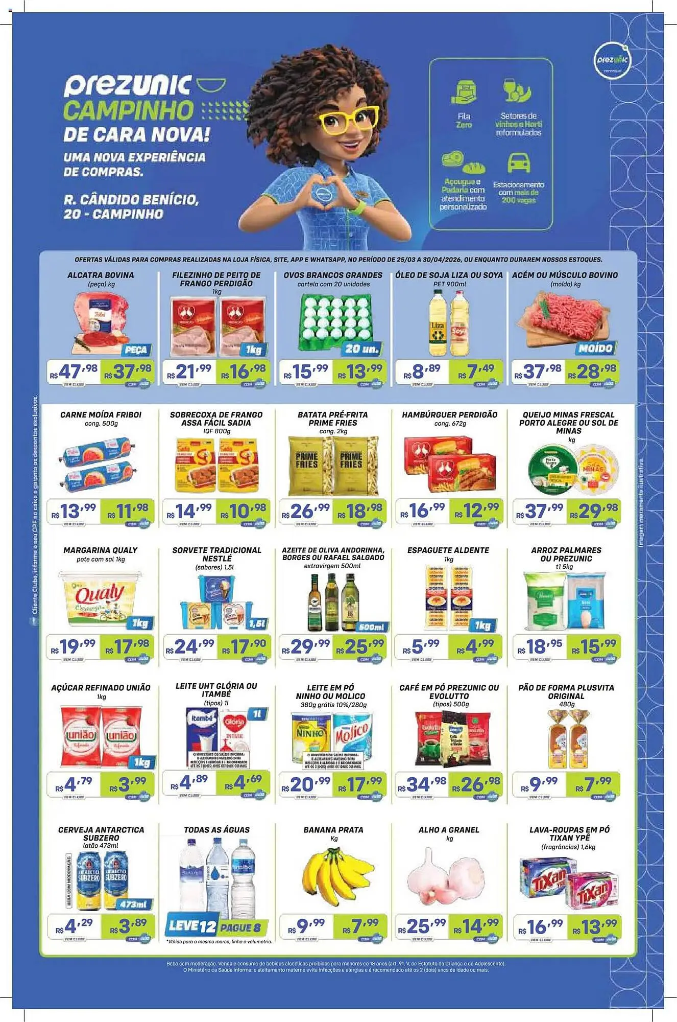 Encarte de Encarte Prezunic 25 de março até 30 de março 2026 - Pagina 1