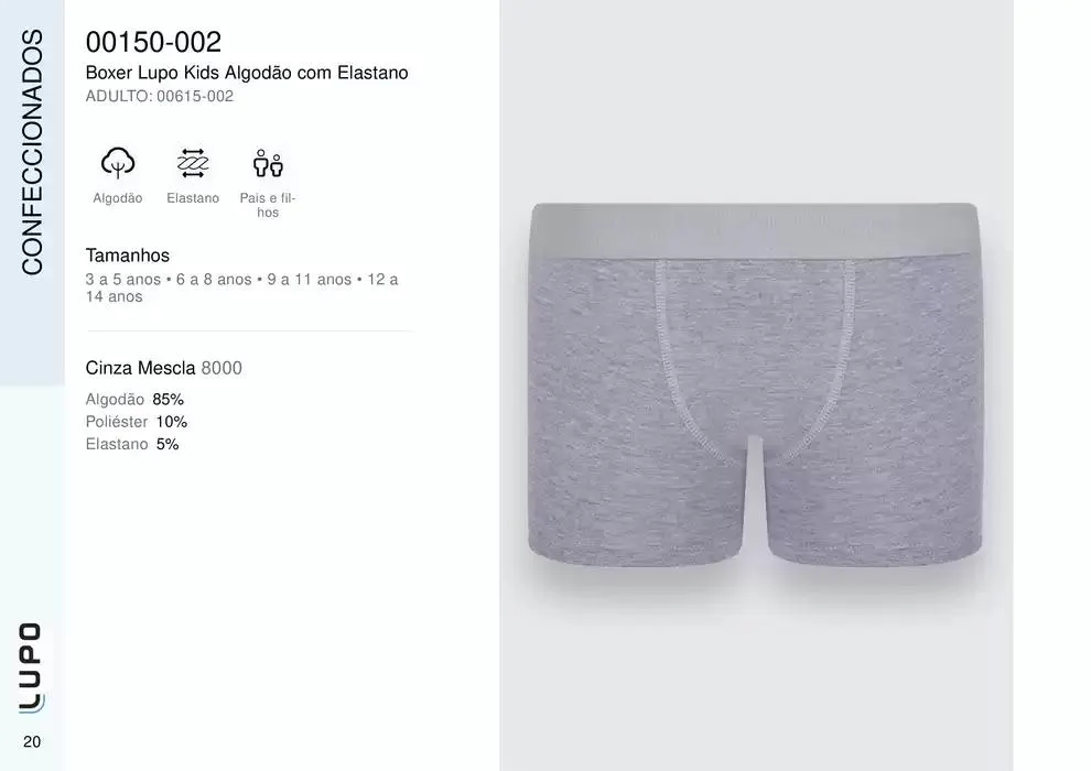 Encarte de Catálogo Underwear Kids 27 de fevereiro até 30 de junho 2025 - Pagina 21