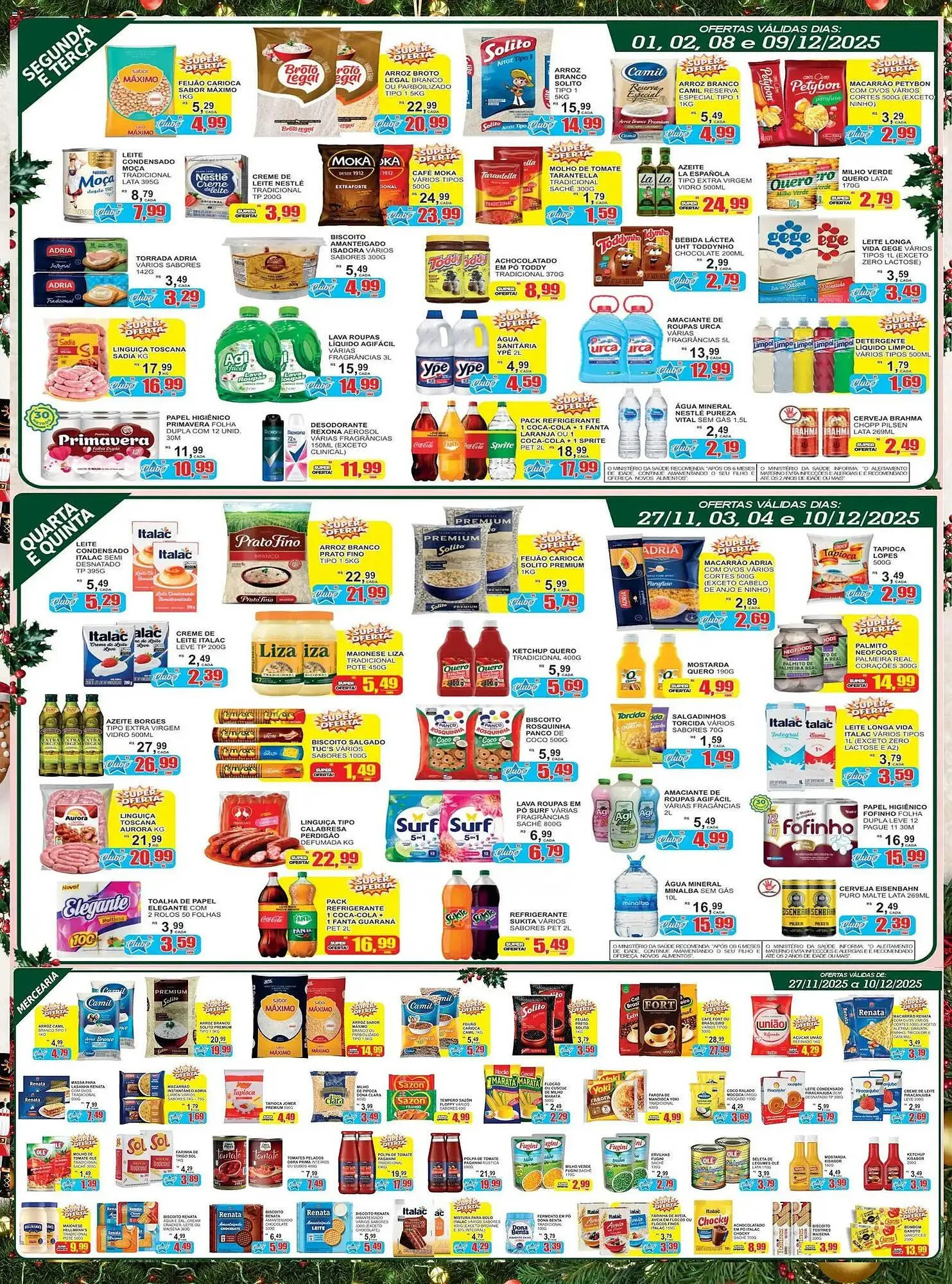 Encarte de Folheto Supermercado Estrela Azul 27 de novembro até 10 de dezembro 2025 - Pagina 2