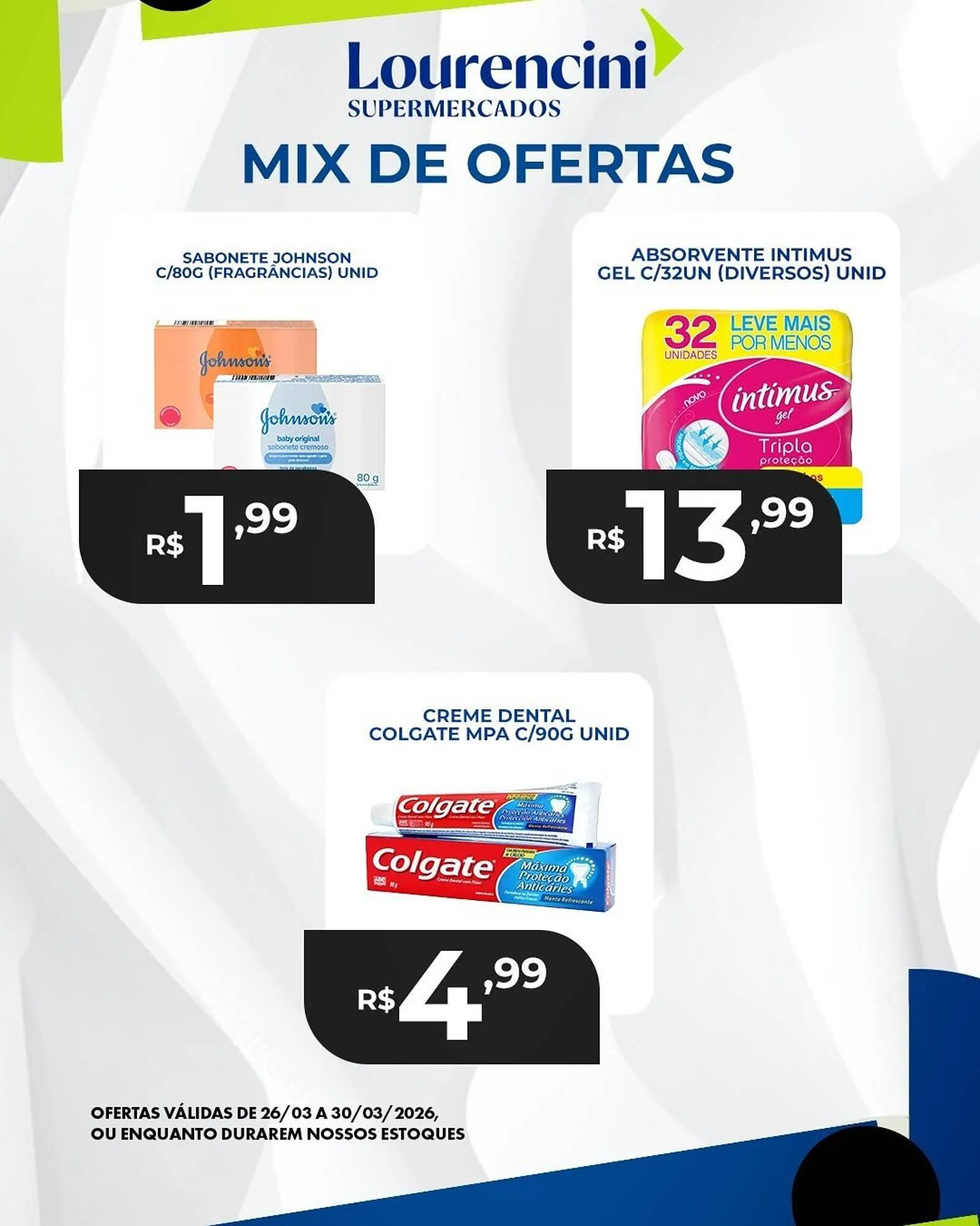 Encarte de Catálogo Lourencini Supermercados 28 de março até 30 de março 2026 - Pagina 3