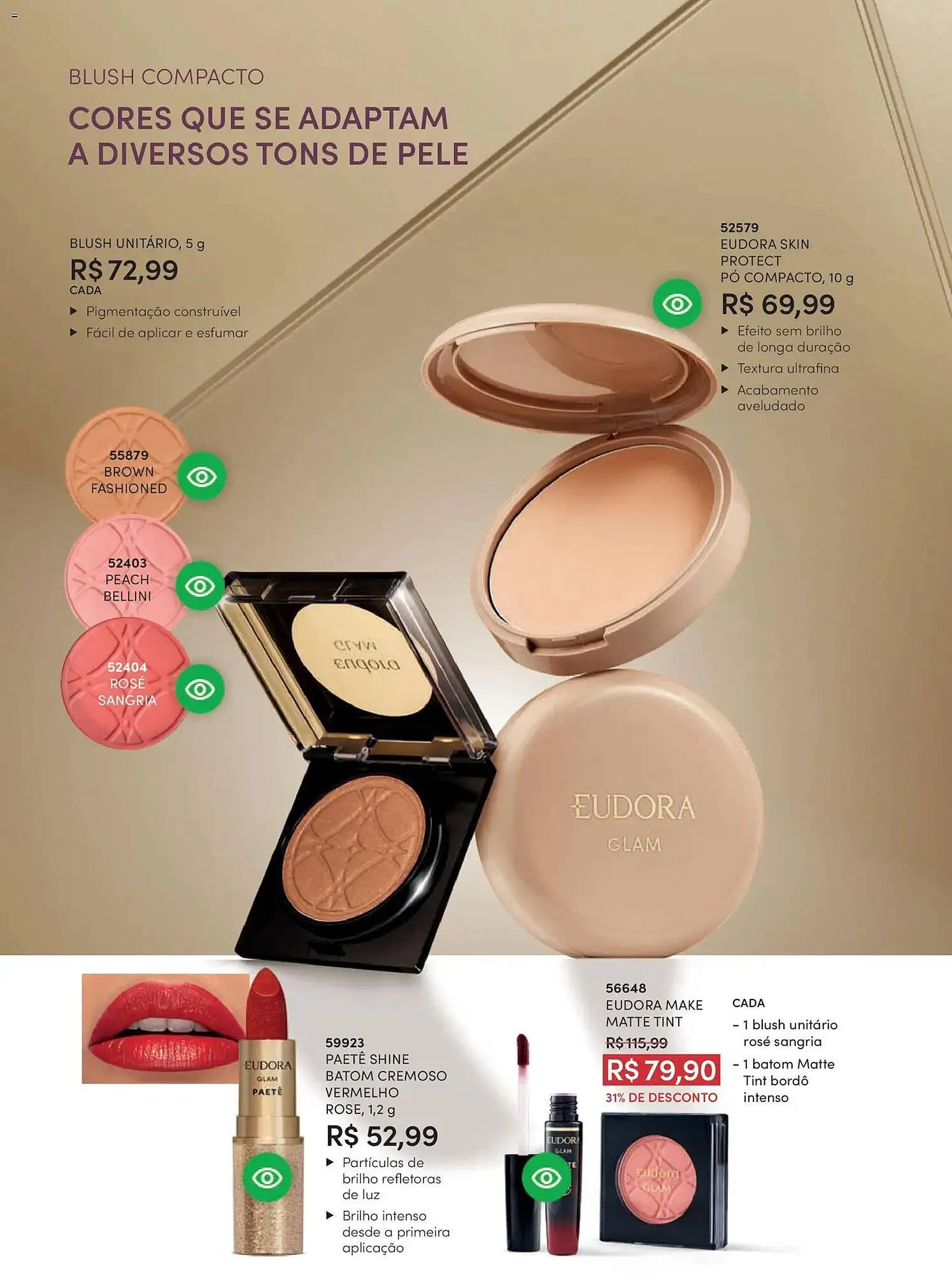 Encarte de Catálogo Eudora 11 de março até 10 de abril 2026 - Pagina 92