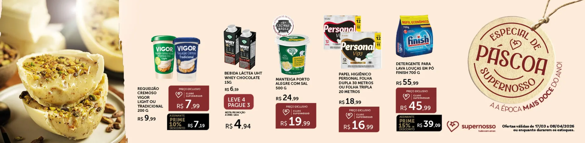 Encarte de Folheto Super Nosso 26 de março até 28 de março 2026 - Pagina 12