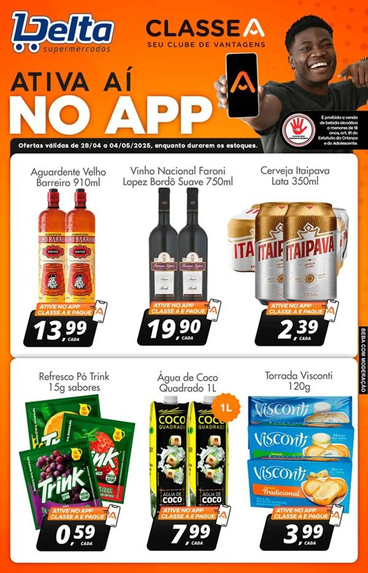 Encarte de Catálogo Delta Supermercados 28 de abril até 4 de maio 2025 - Pagina 2