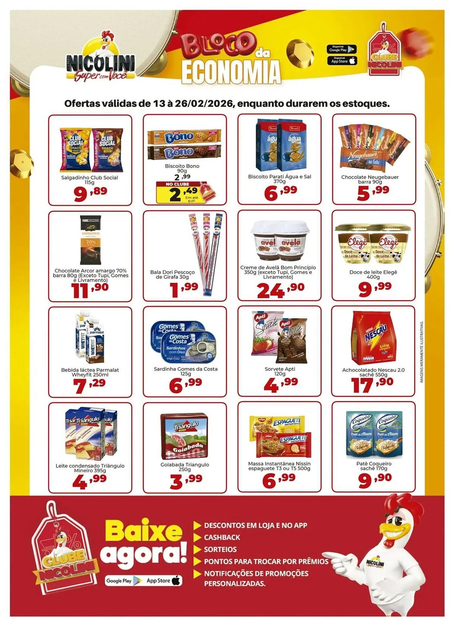 Encarte de Catálogo Super Nicolini 13 de fevereiro até 26 de fevereiro 2026 - Pagina 5