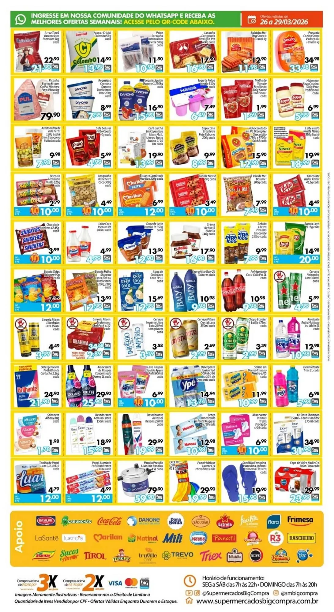 Encarte de Catálogo Supermercados Big Compra 26 de março até 29 de março 2026 - Pagina 2