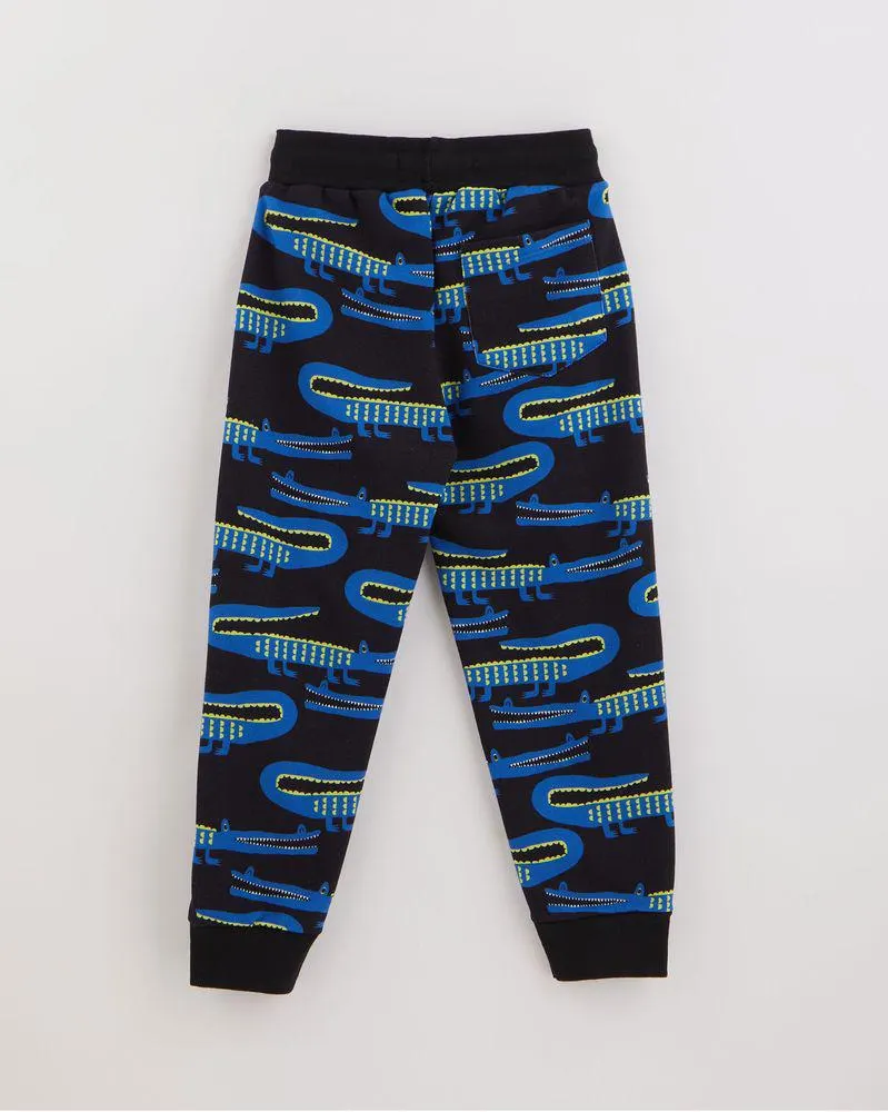 Calca Moletom Jacarudo Preto