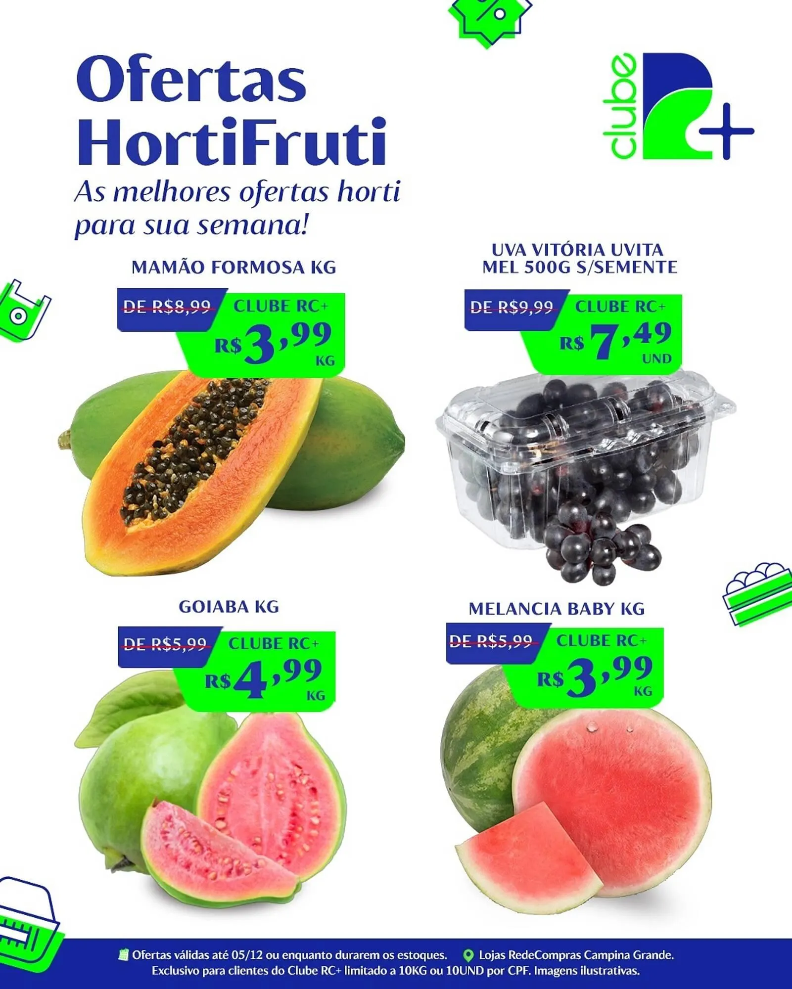 Encarte de Encarte Rede Compras 4 de dezembro até 5 de dezembro 2025 - Pagina 1