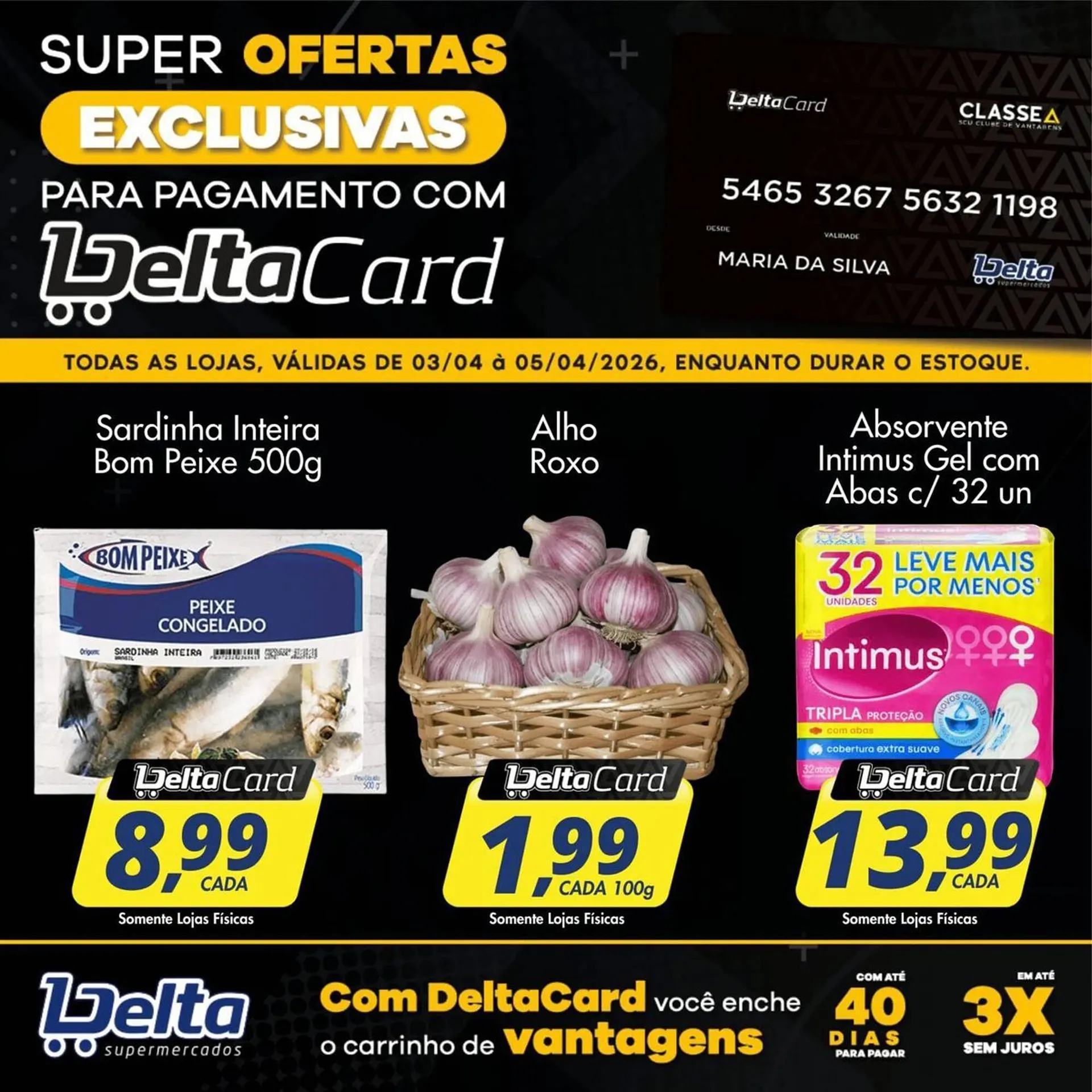 Encarte de Catálogo Delta Supermercados 3 de abril até 5 de abril 2026 - Pagina 2