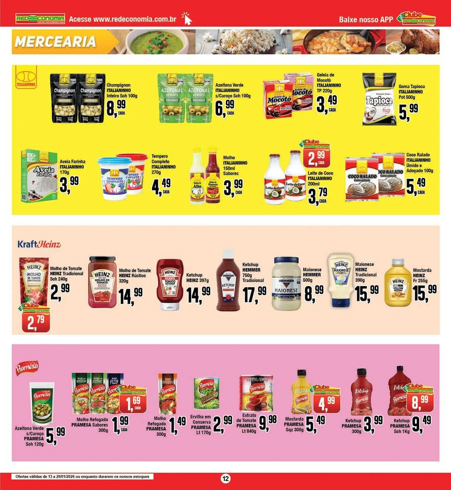 Encarte de Encarte Rede Economia 12 de janeiro até 29 de janeiro 2026 - Pagina 12
