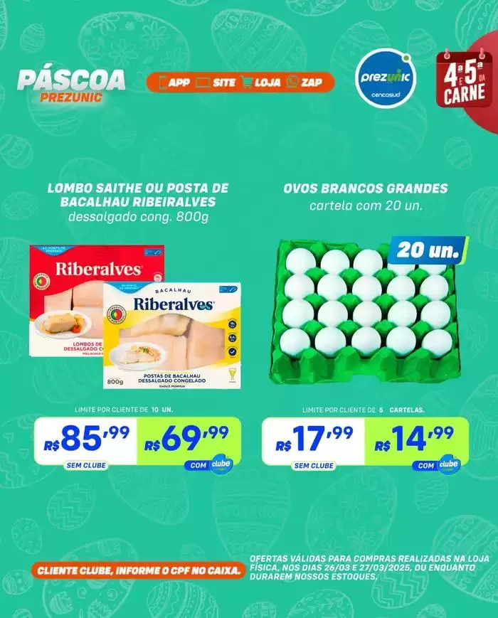 Encarte de Ofertas especiais atraentes para todos 26 de março até 27 de março 2025 - Pagina 5
