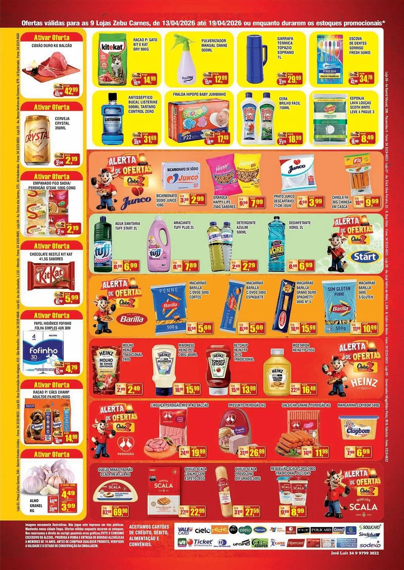 Encarte de Catálogo Zebu Carnes Supermercados 13 de abril até 19 de abril 2026 - Pagina 2