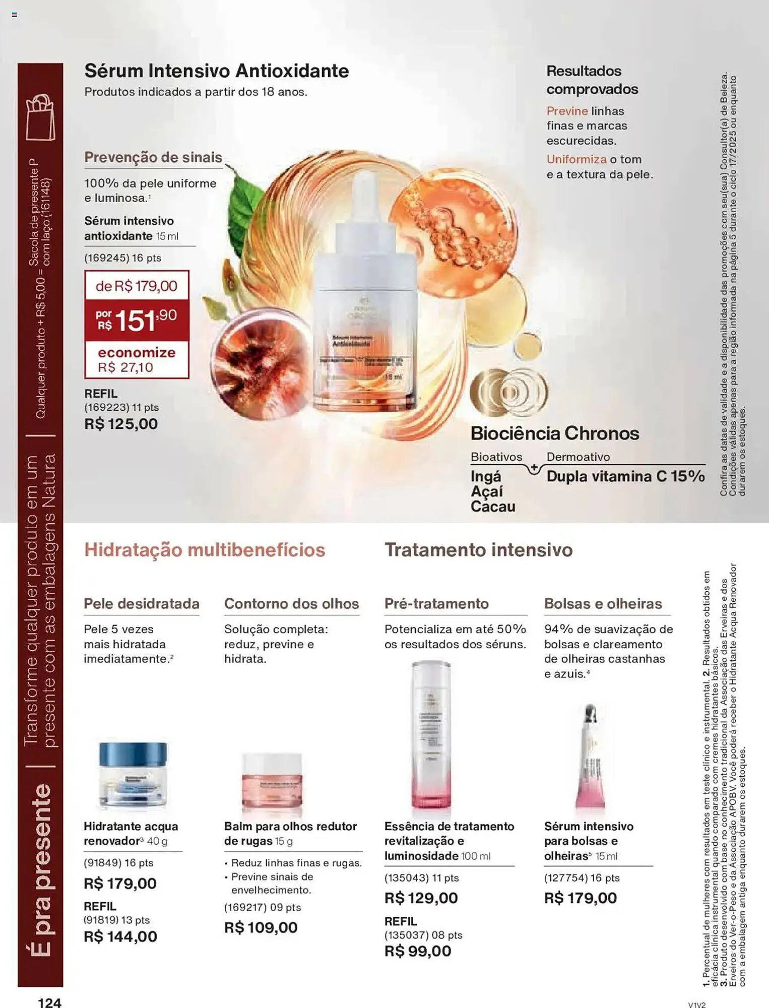 Encarte de Catálogo Natura 14 de outubro até 4 de novembro 2025 - Pagina 124