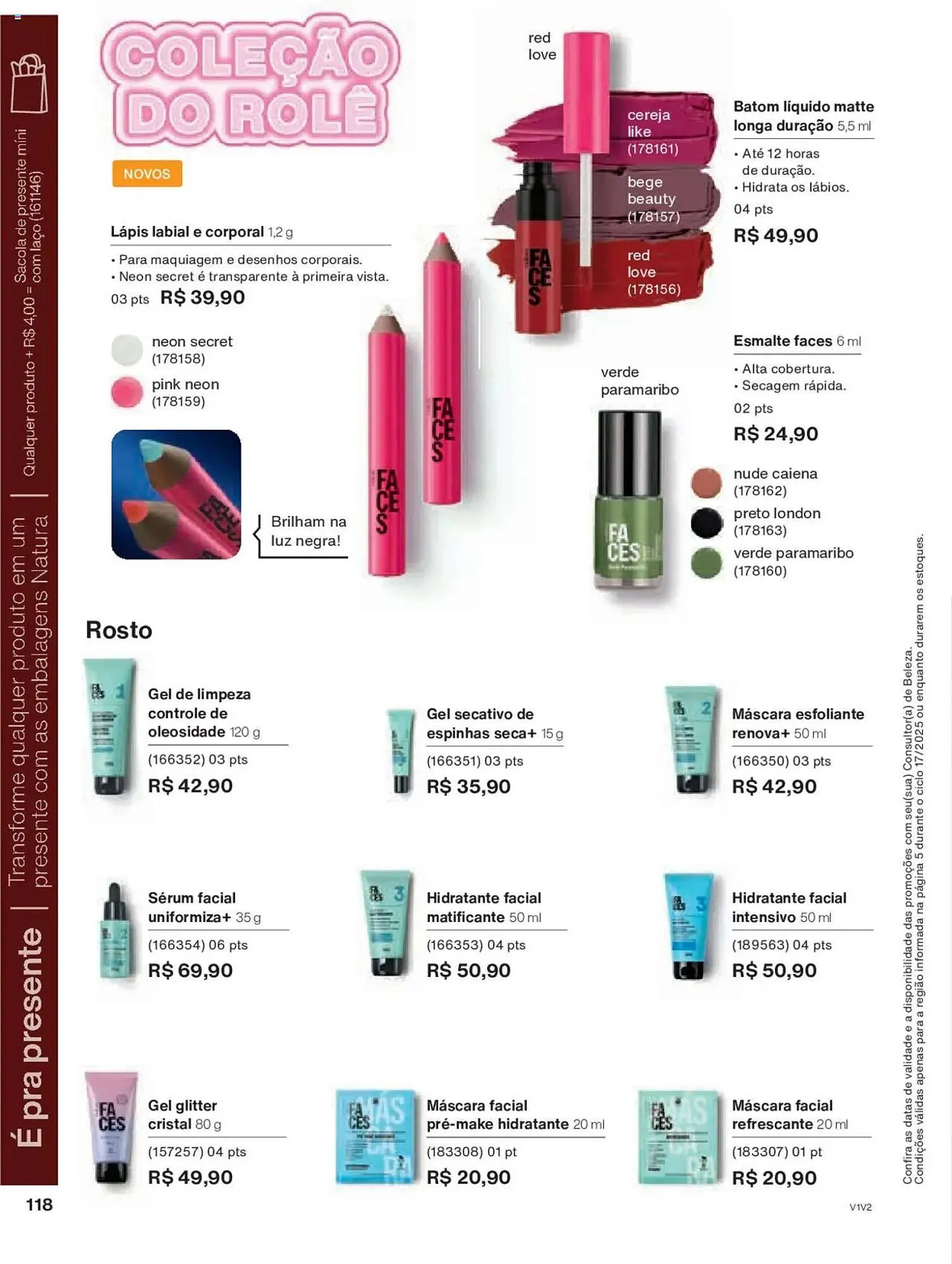 Encarte de Catálogo Natura 14 de outubro até 4 de novembro 2025 - Pagina 118